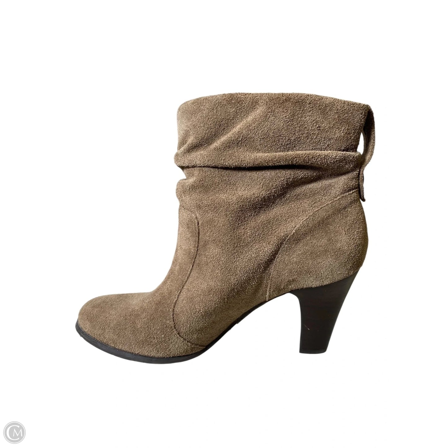 Boots Ankle Heels By Bcbg In Brown, Size: 8.5