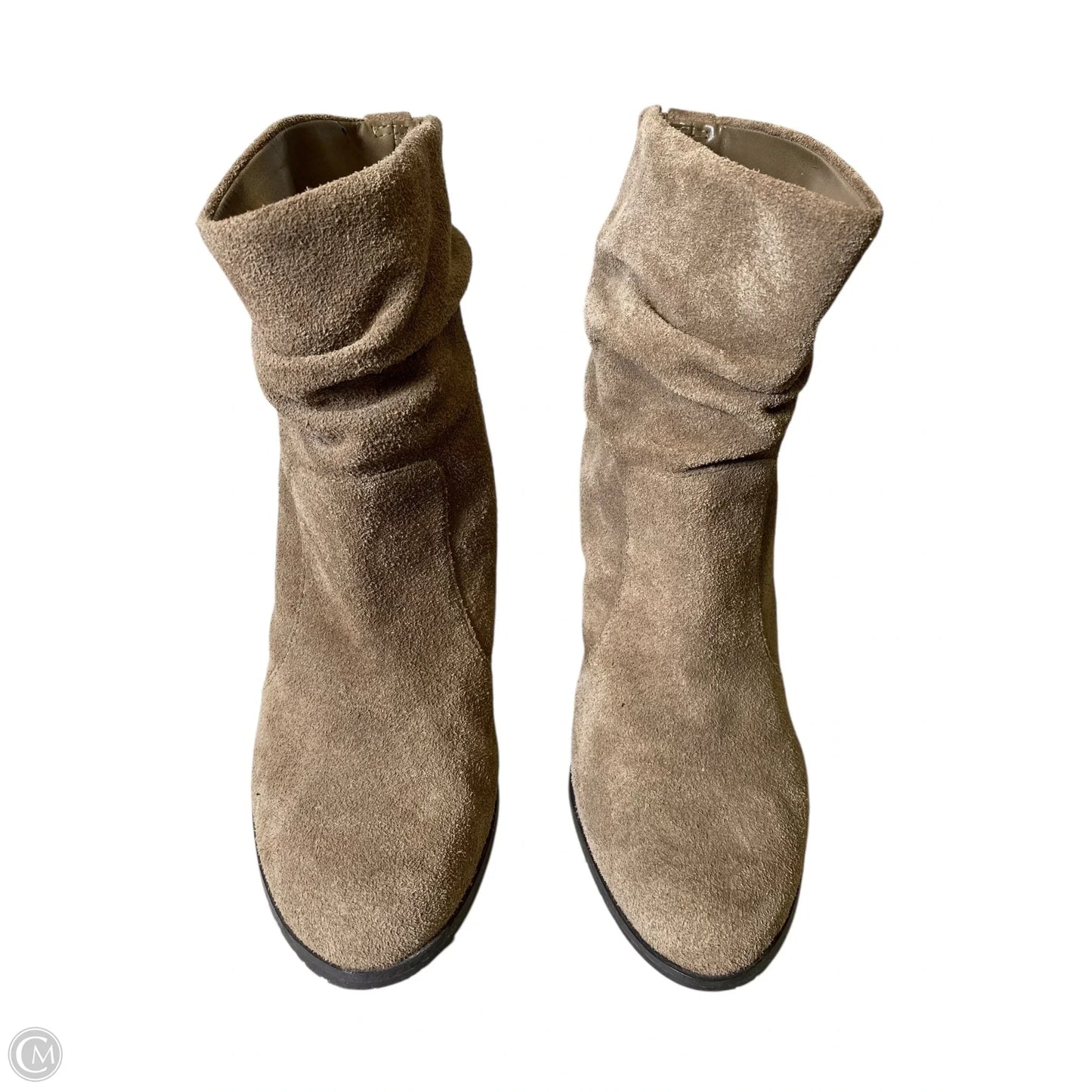 Boots Ankle Heels By Bcbg In Brown, Size: 8.5