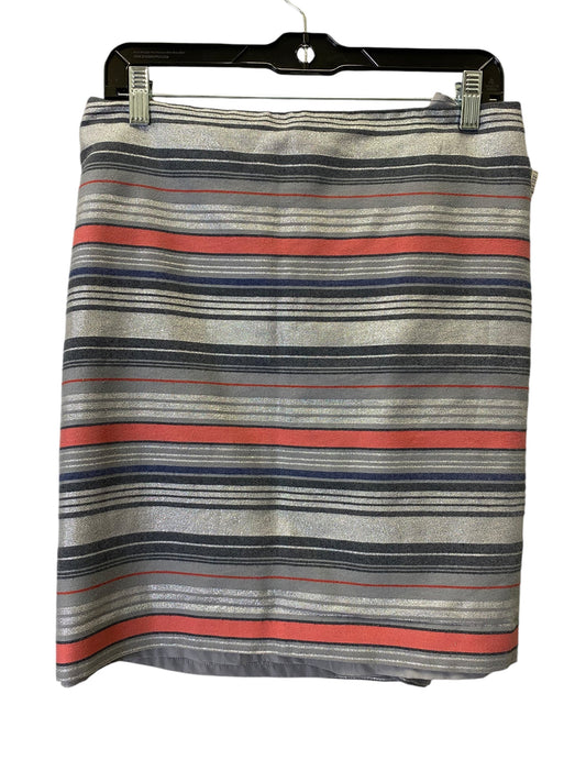 Skirt Mini & Short By Banana Republic In Grey & Red, Size: 14