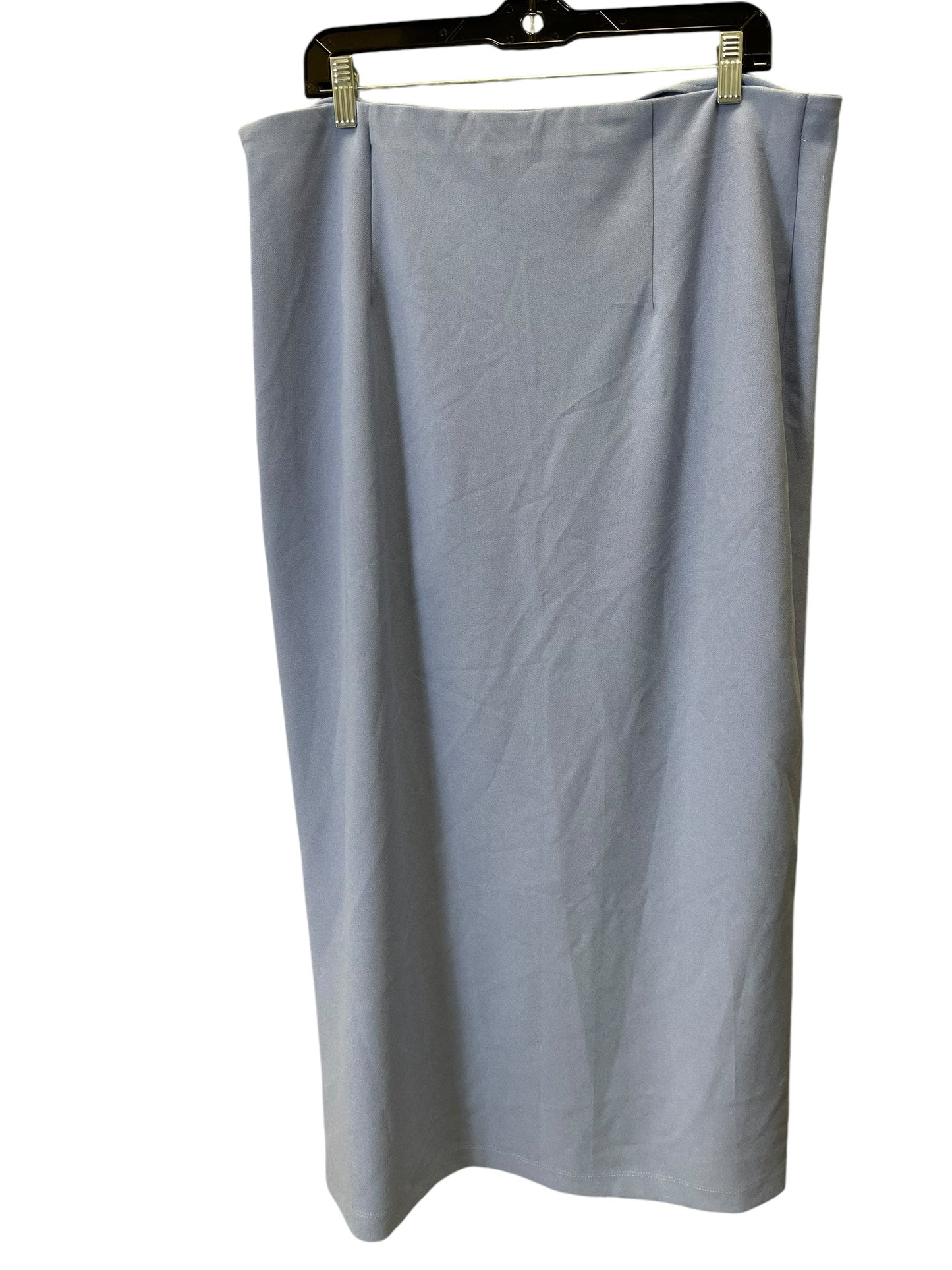 Skirt Midi By Abercrombie And Fitch In Blue, Size: 16