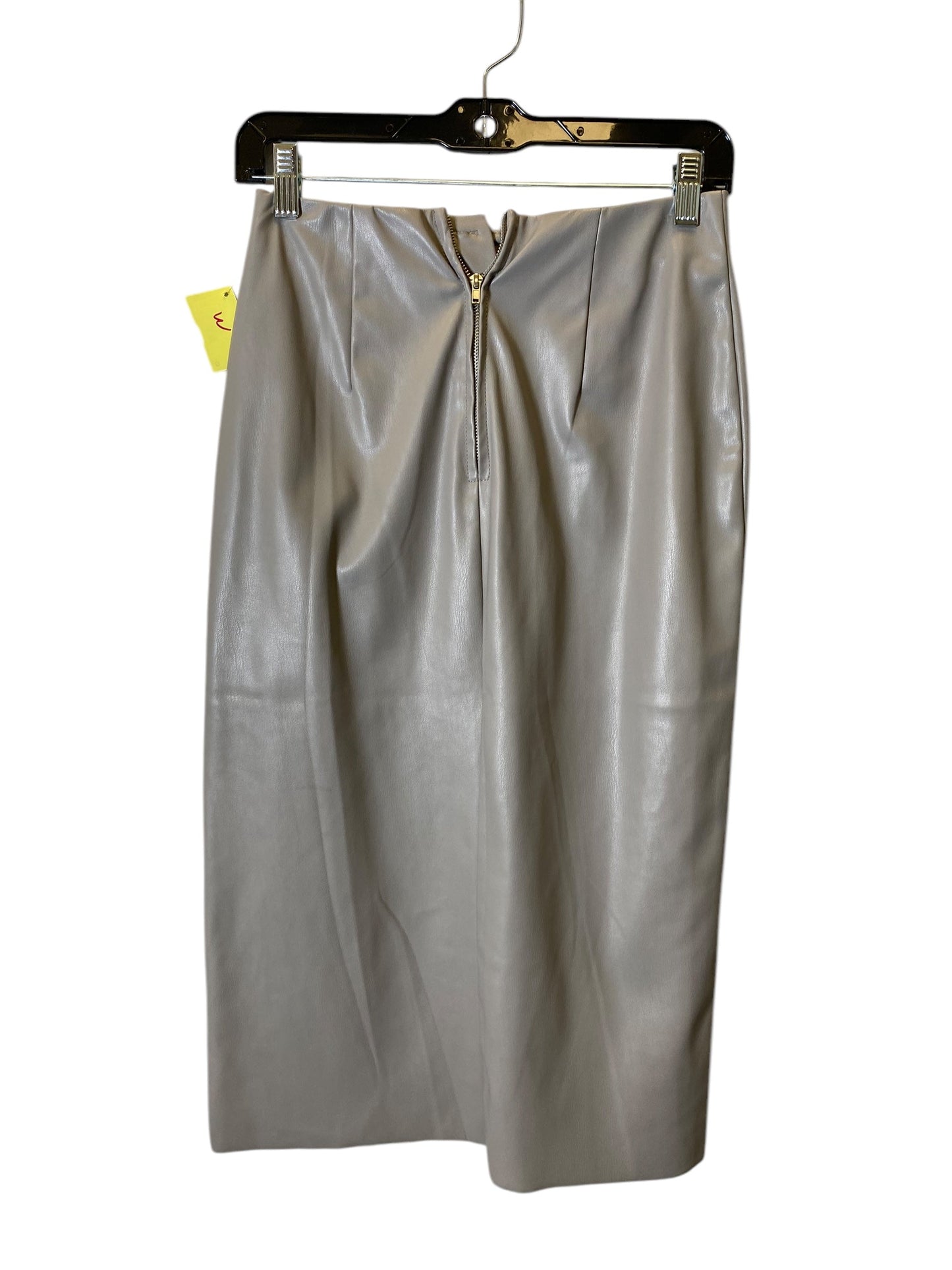 Skirt Midi By H&m In Grey, Size: 4