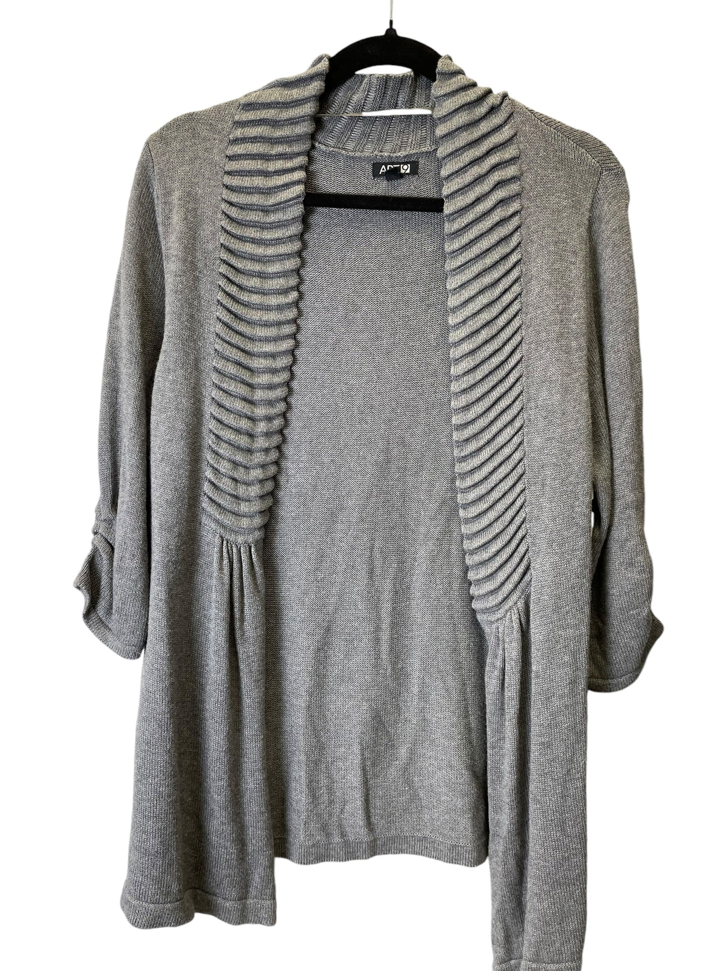 Cardigan By Apt 9 In Grey, Size: M