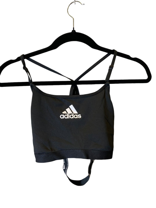 Athletic Bra By Adidas In Black, Size: M