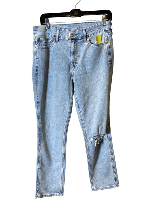 Jeans Straight By Gap In Blue, Size: 8