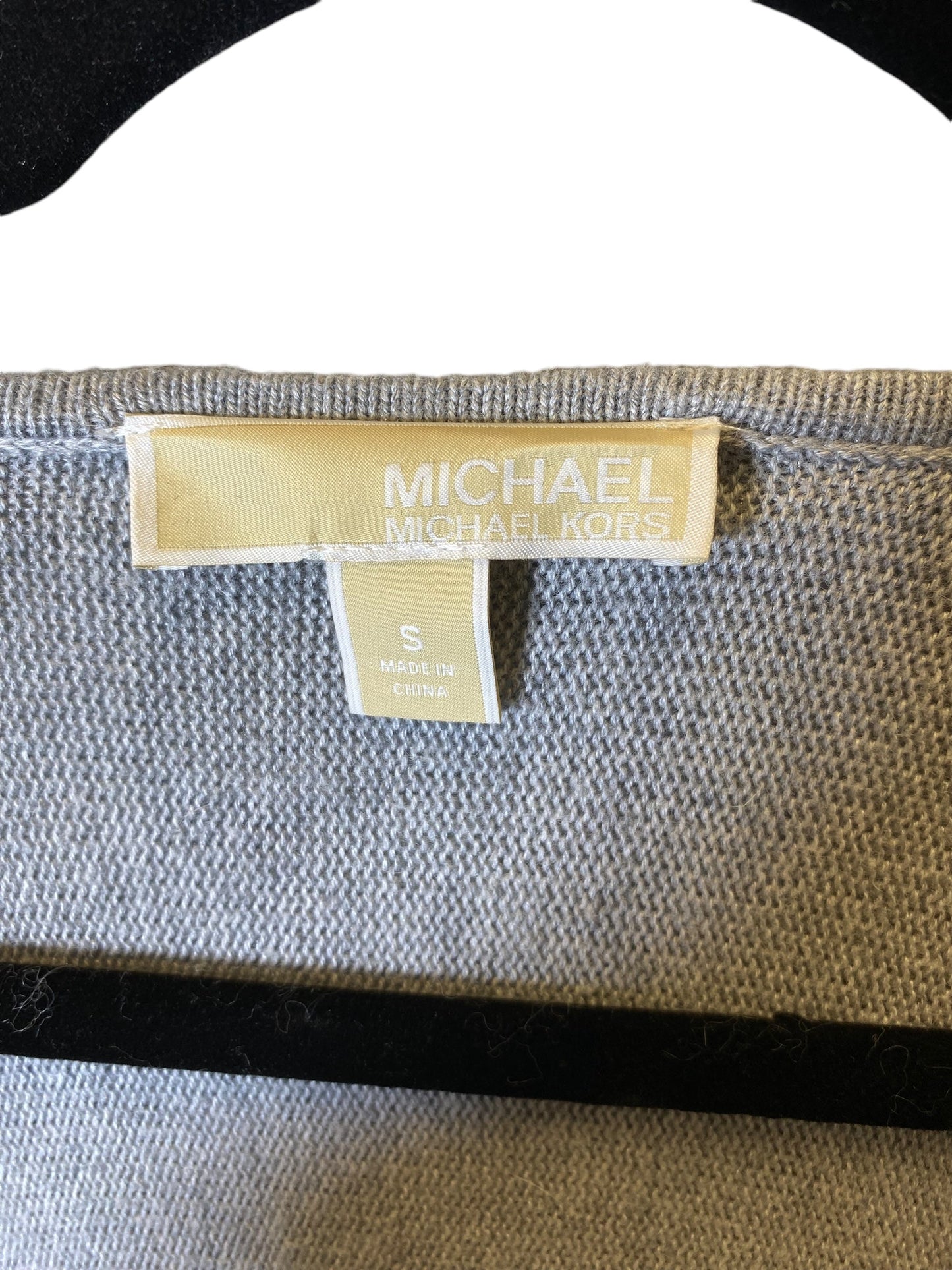 Dress Sweater By Michael By Michael Kors In Grey, Size: S