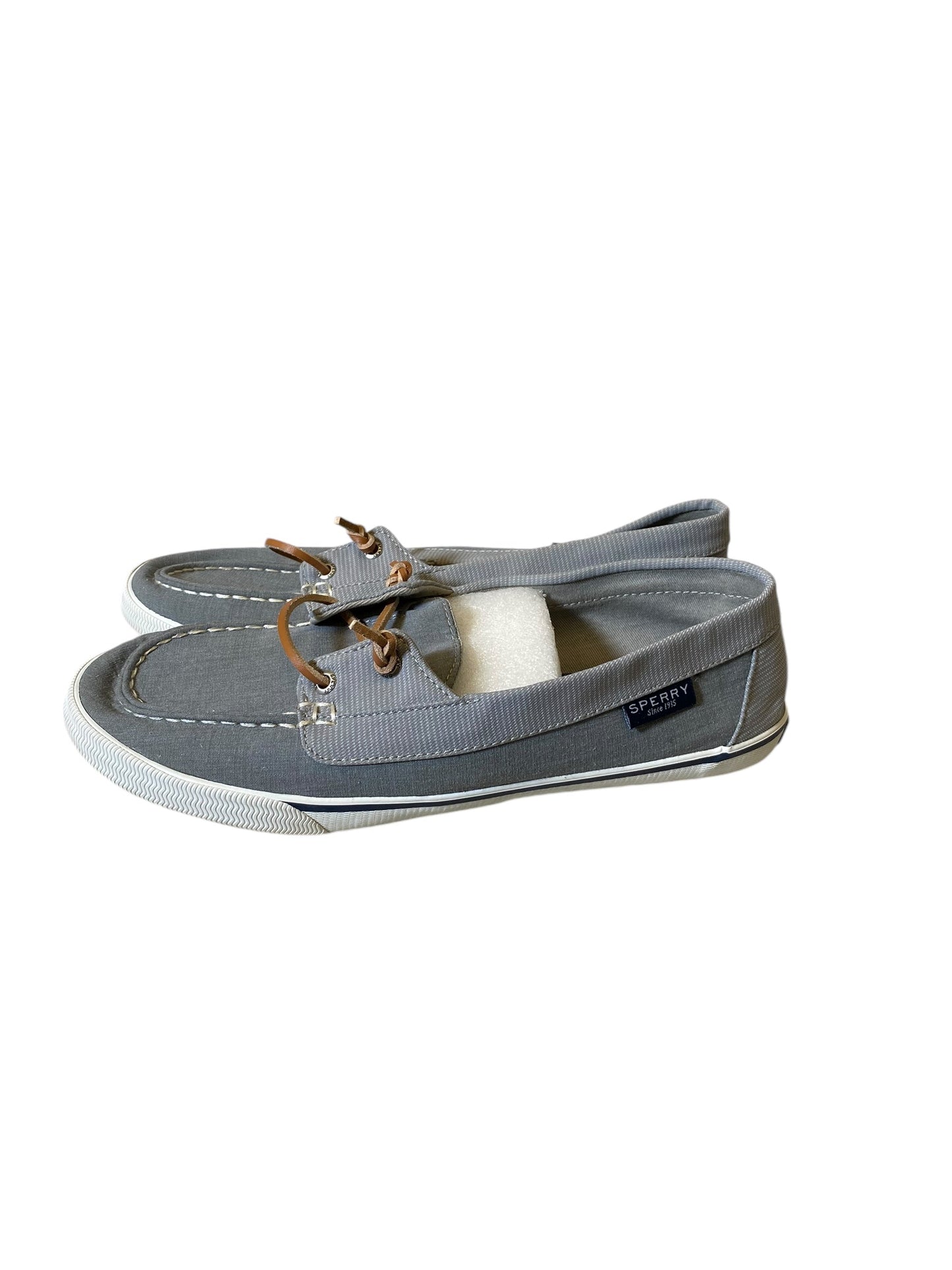 Shoes Flats By Sperry In Grey, Size: 10