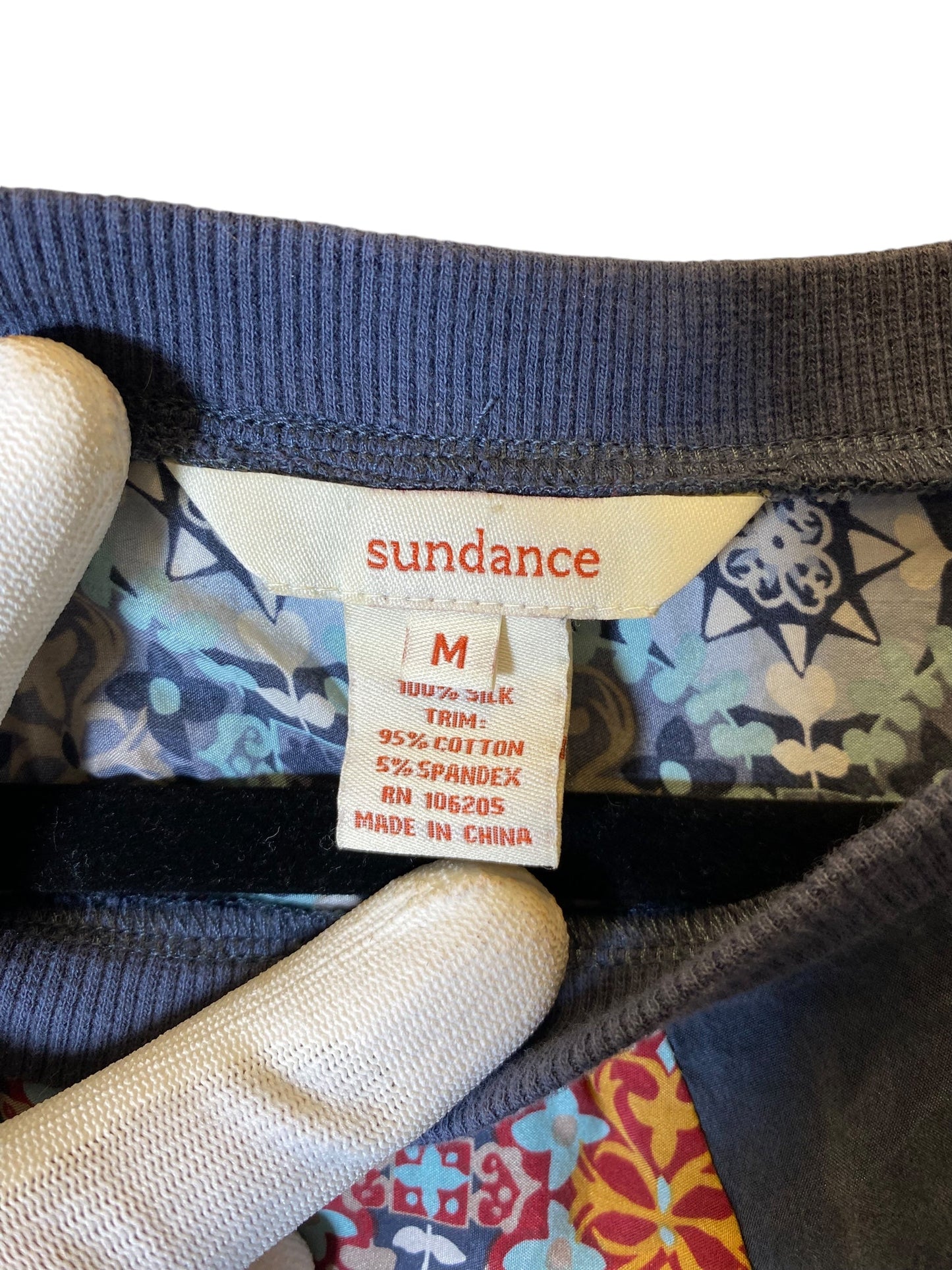 Top Long Sleeve By Sundance In Multi-colored, Size: M