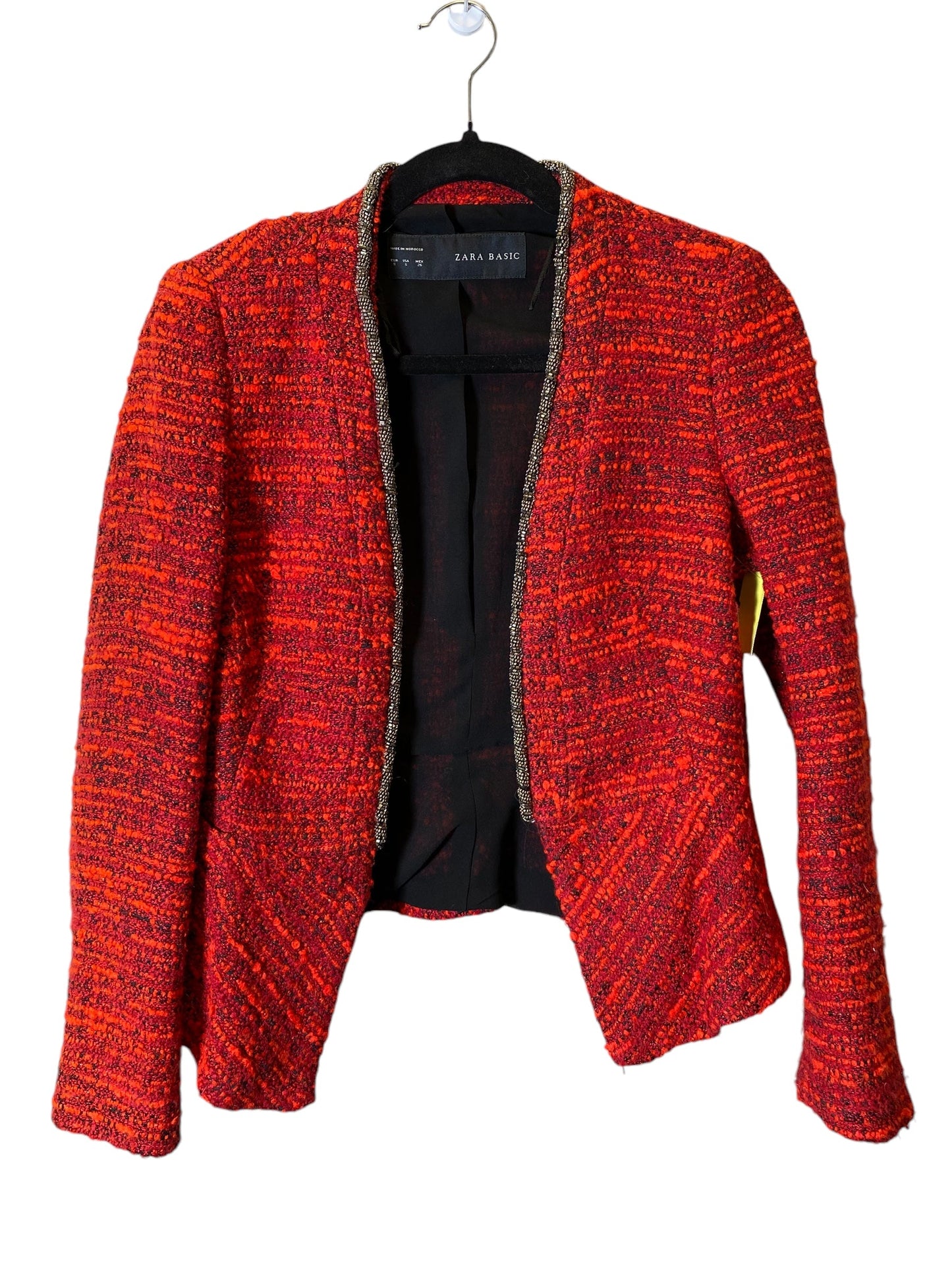 Blazer By Zara Basic In Red, Size: S