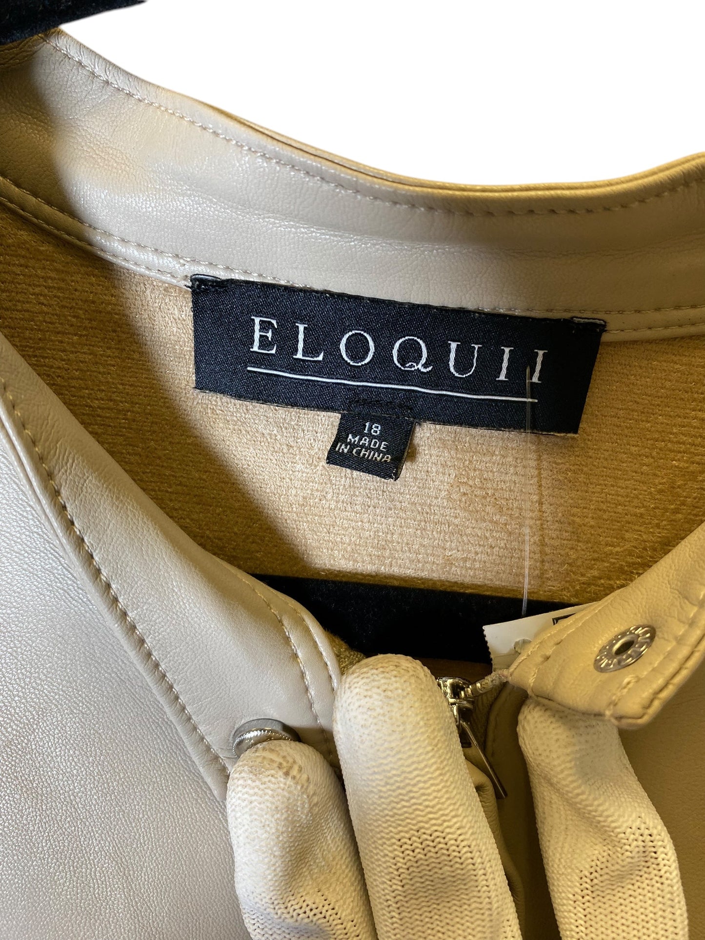 Jumpsuit By Eloquii In Ivory, Size: 18