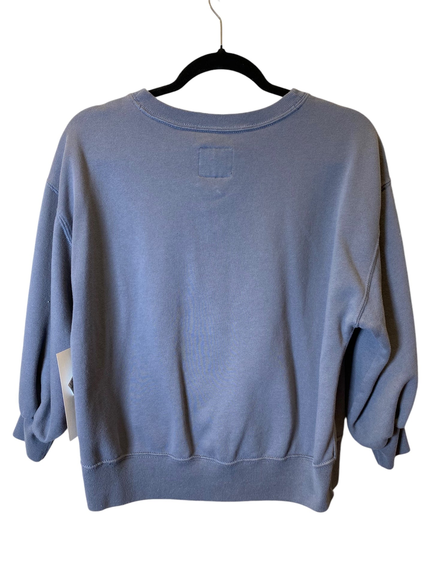 Sweatshirt Crewneck By Abercrombie And Fitch In Grey, Size: S