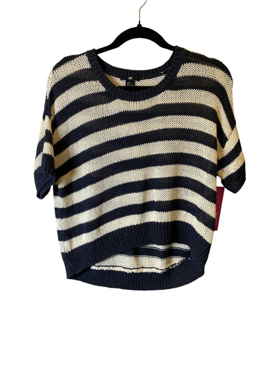 Sweater By H&m In Striped Pattern, Size: S