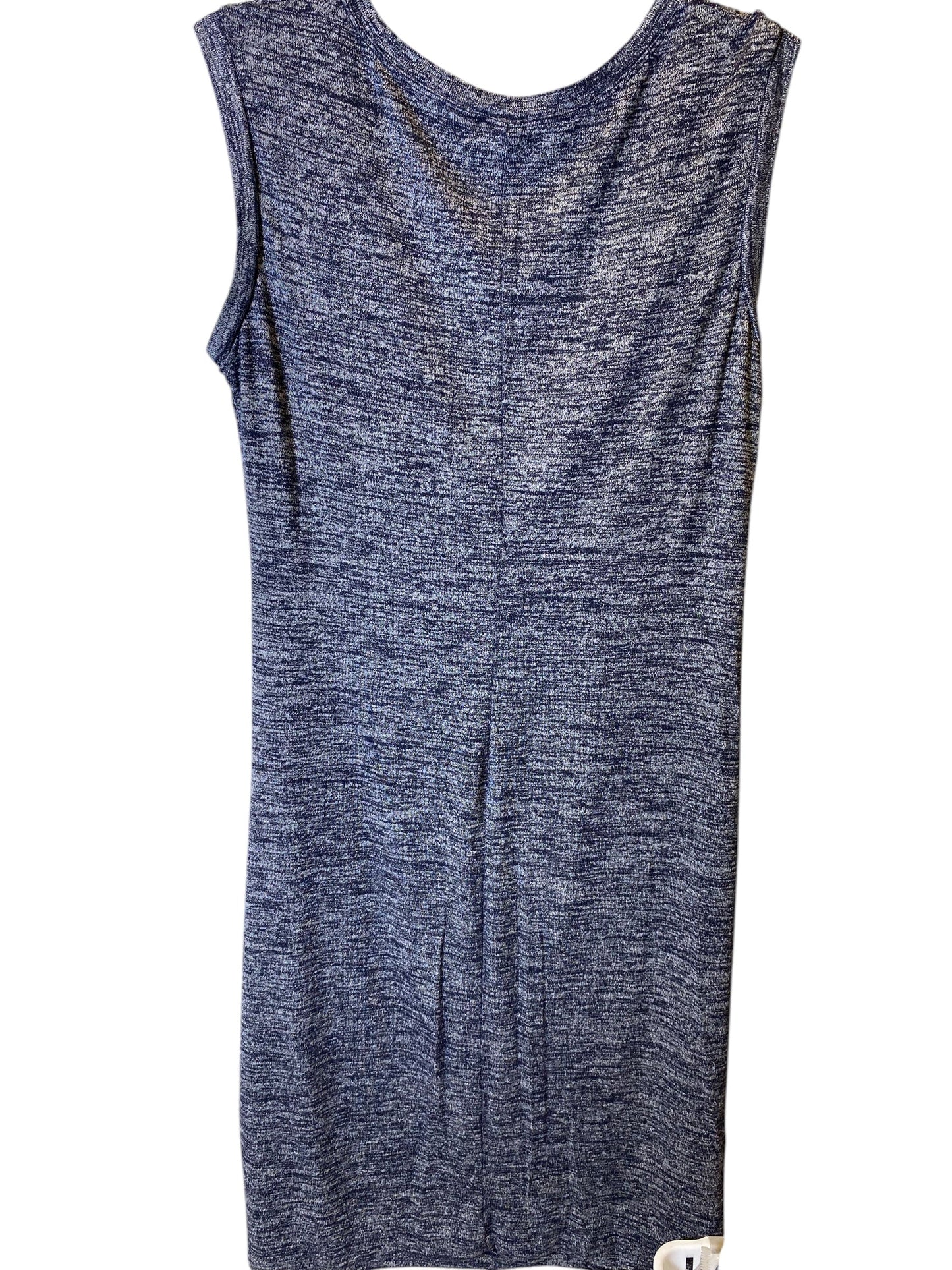 Dress Casual Midi By Gap In Blue, Size: L