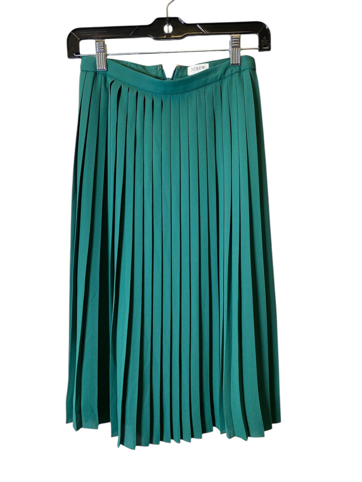 Skirt Midi By J. Crew In Green, Size: 0