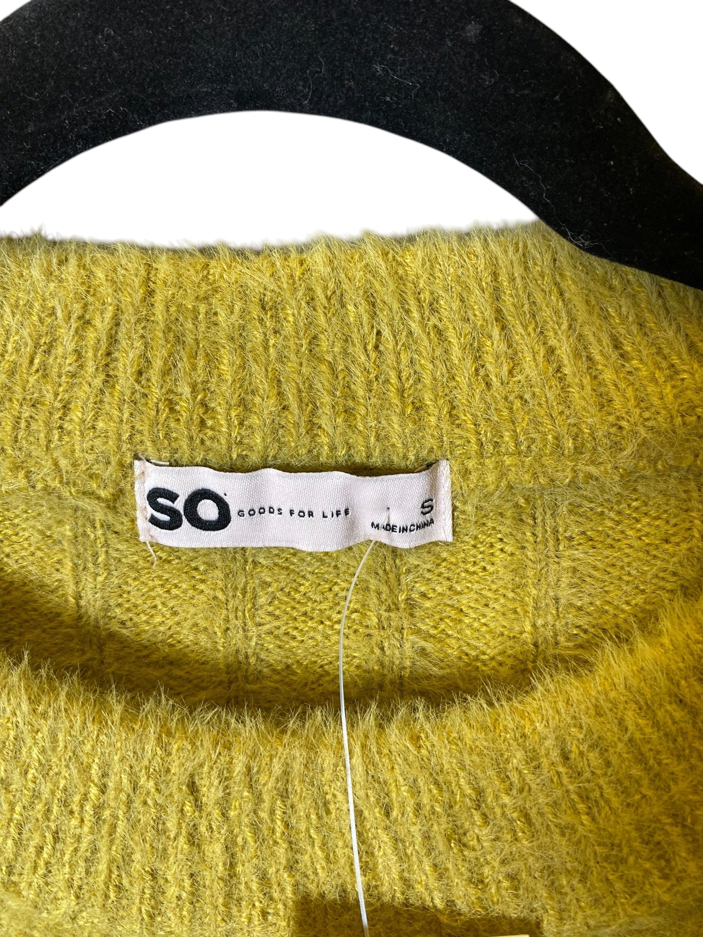 Sweater By So In Yellow, Size: S