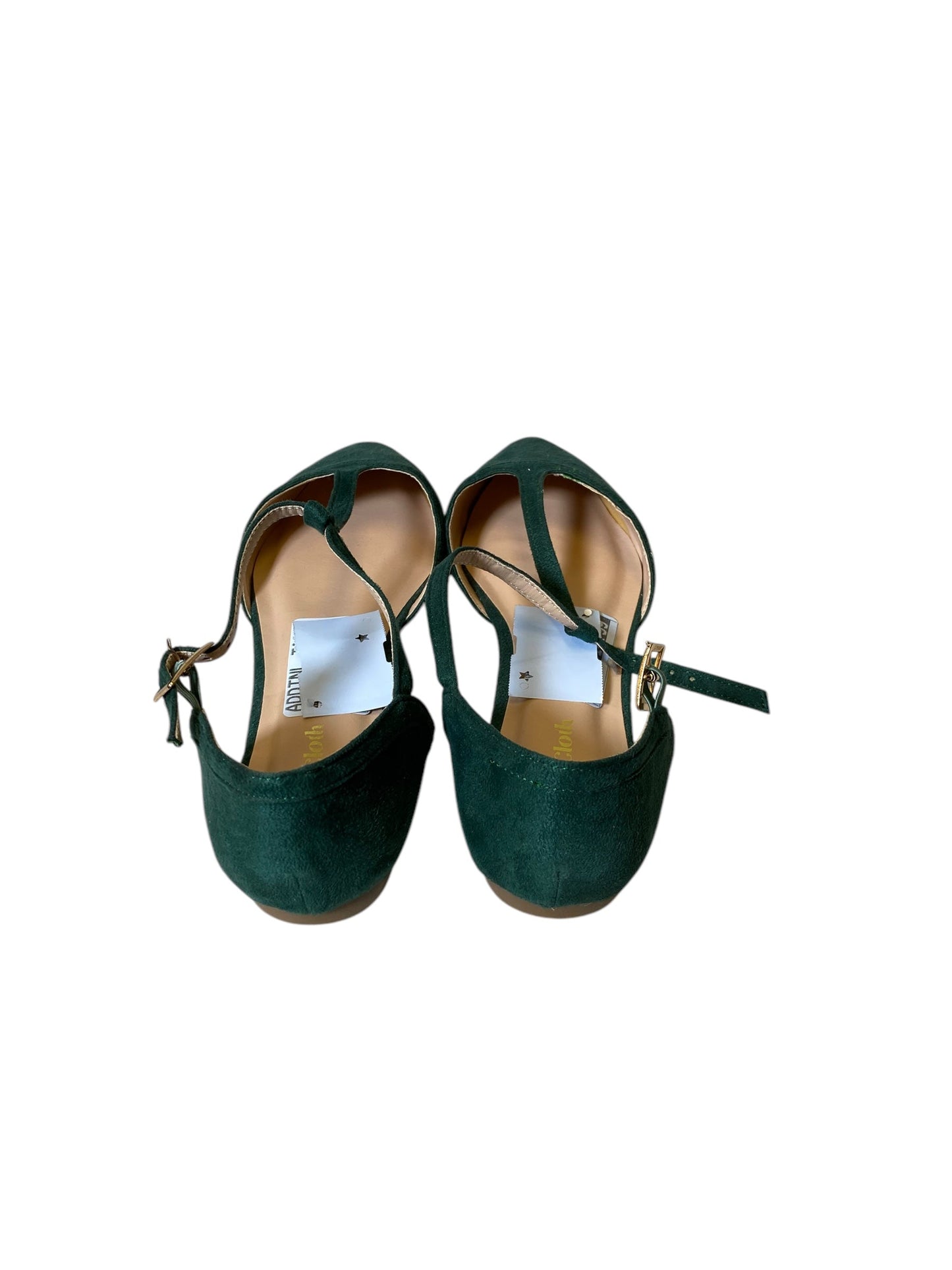 Shoes Flats By Modcloth In Green, Size: 9