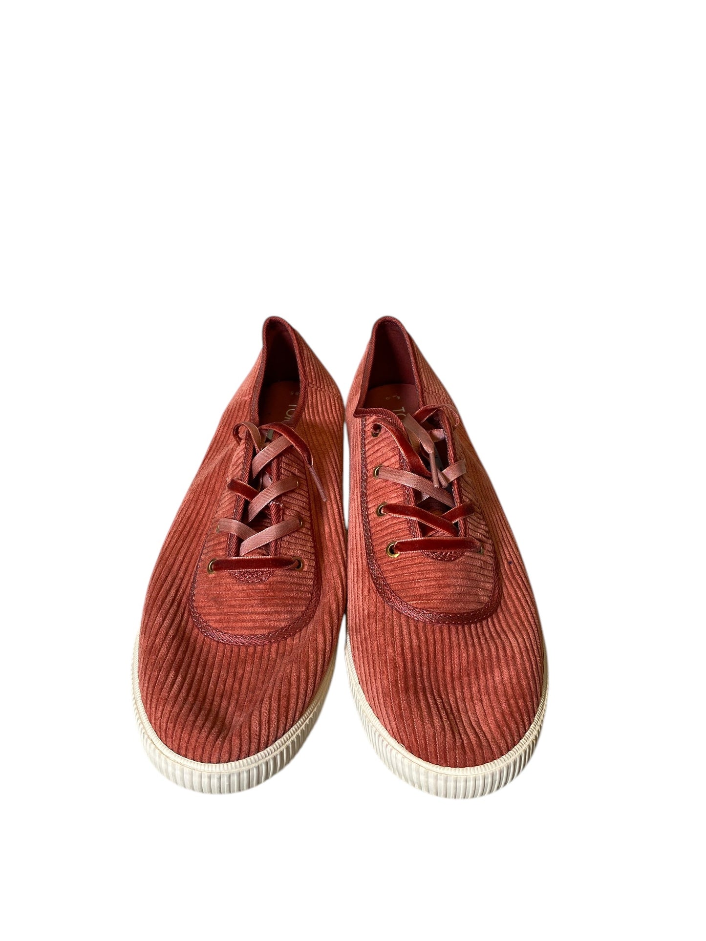 Shoes Athletic By Toms In Orange, Size: 9.5