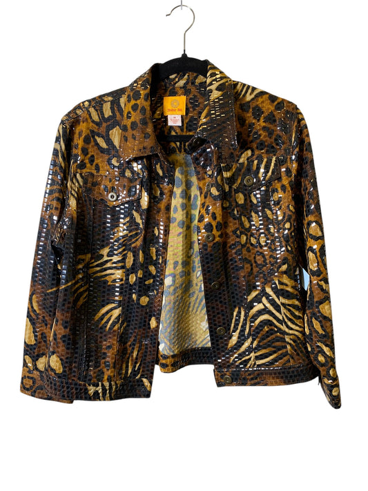 Jacket Other By Ruby Rd In Animal Print, Size: M