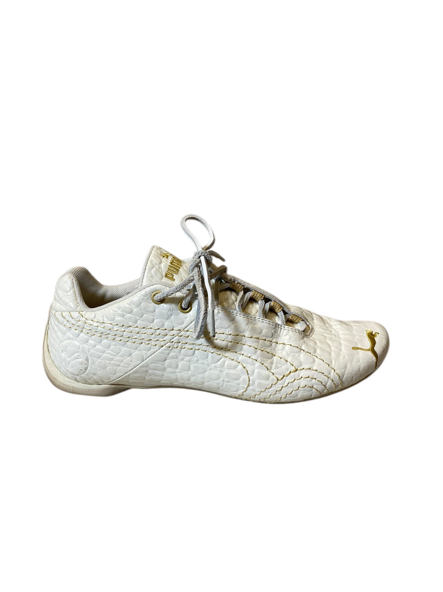 Shoes Athletic By Puma In Cream, Size: 11