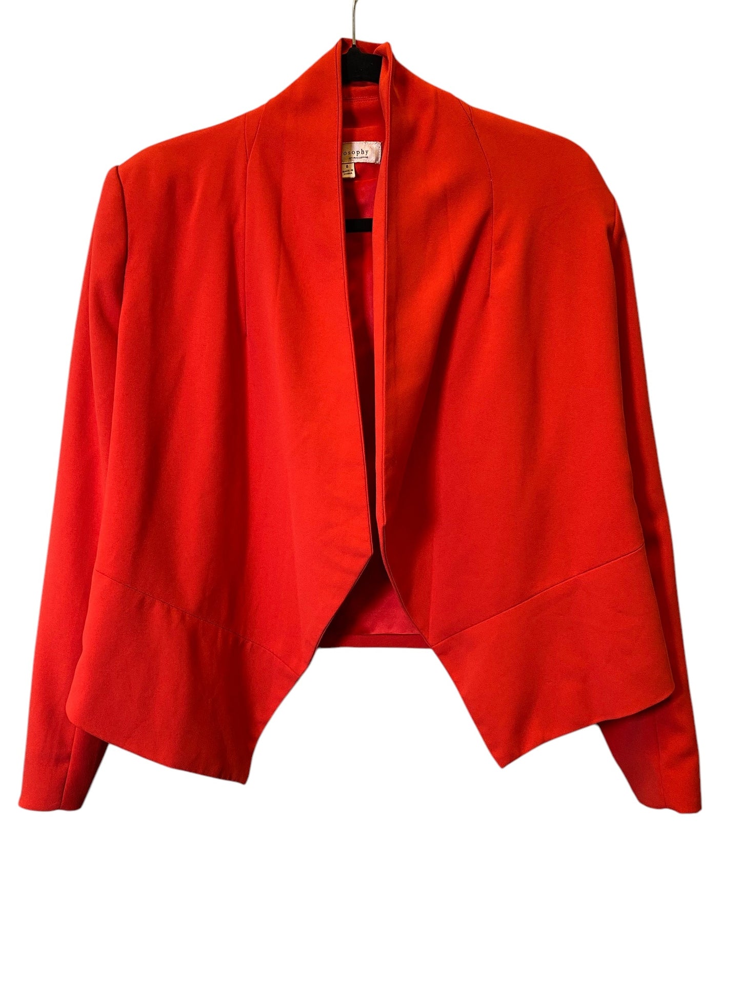 Cardigan By Philosophy In Red, Size: M