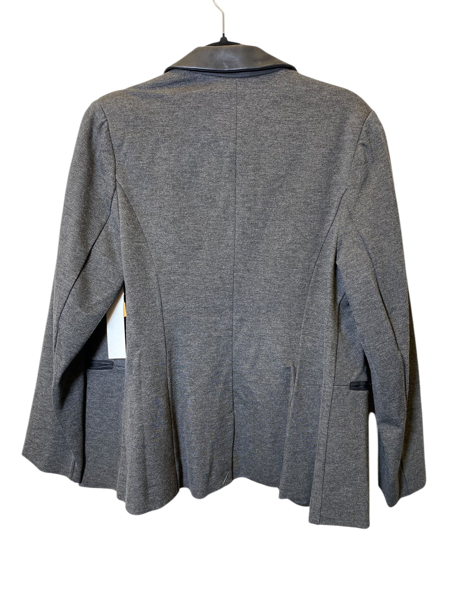 Blazer By Diane Gilman In Black & Grey, Size: L