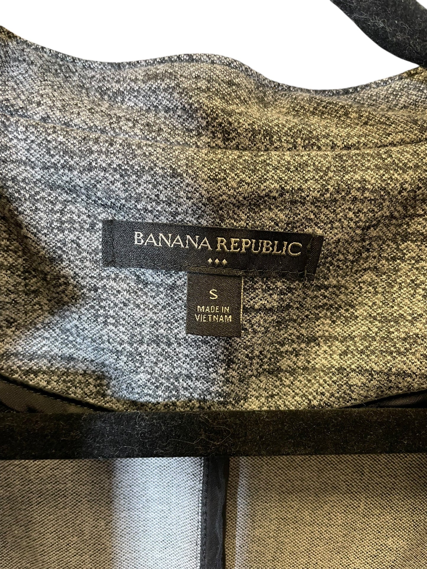 Blazer By Banana Republic In Grey, Size: S