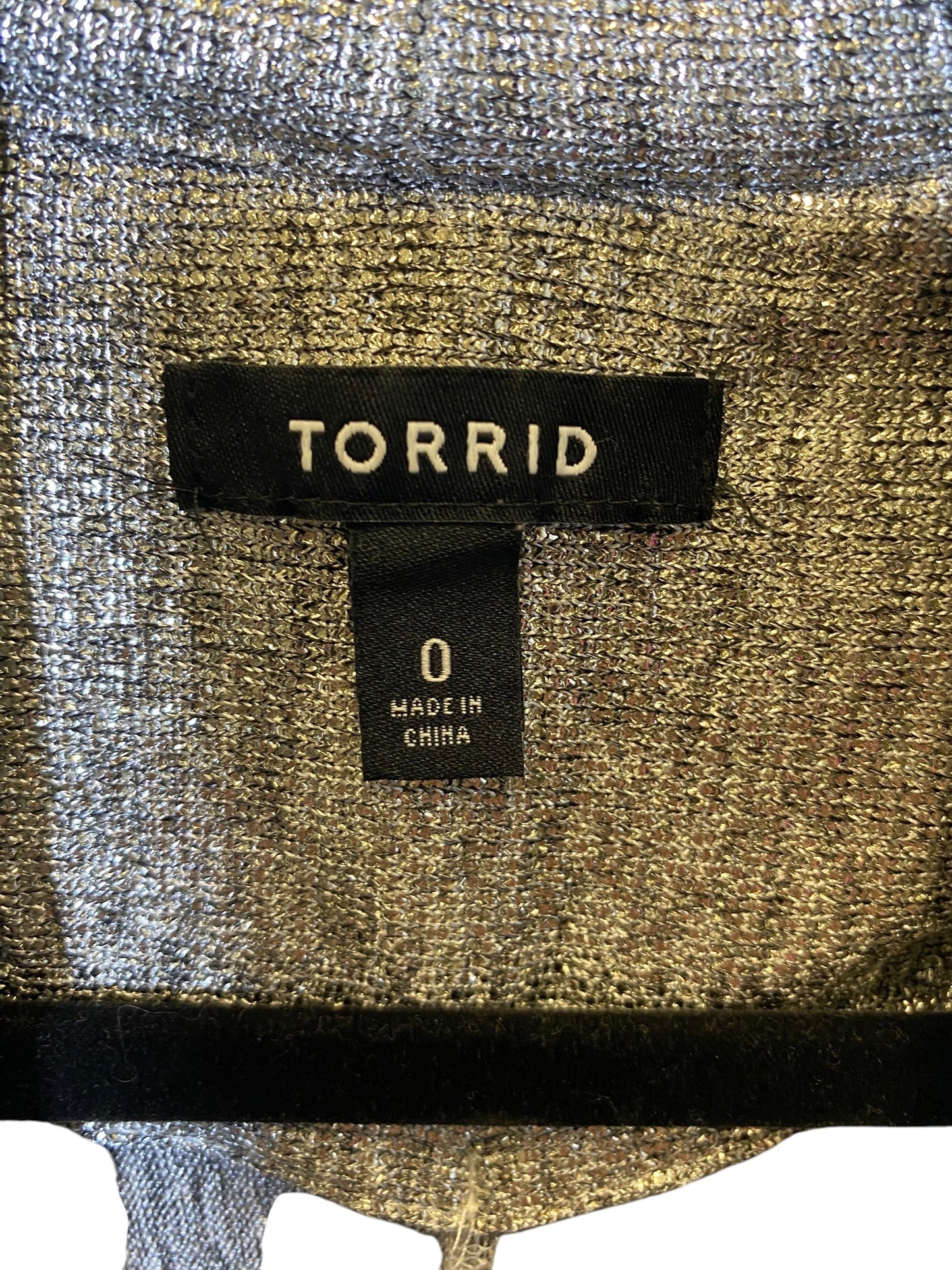 Cardigan By Torrid In Silver, Size: L