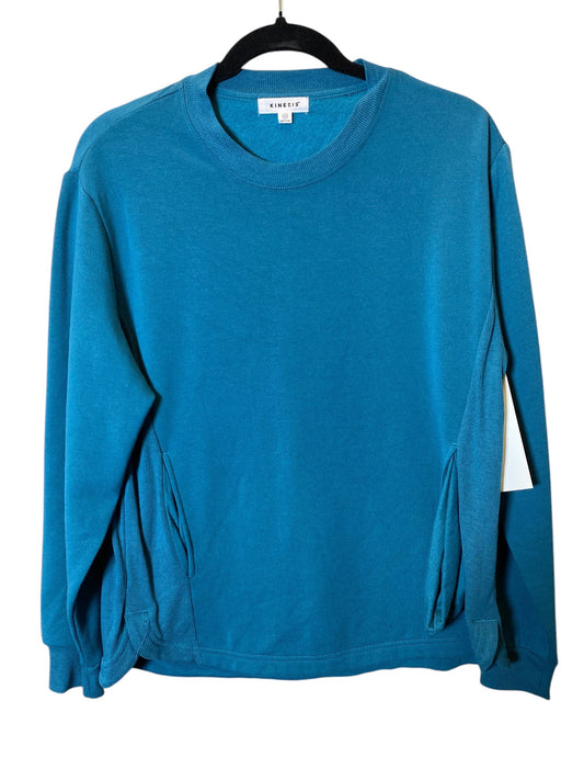 Sweatshirt Crewneck By Cmc In Teal, Size: Xs