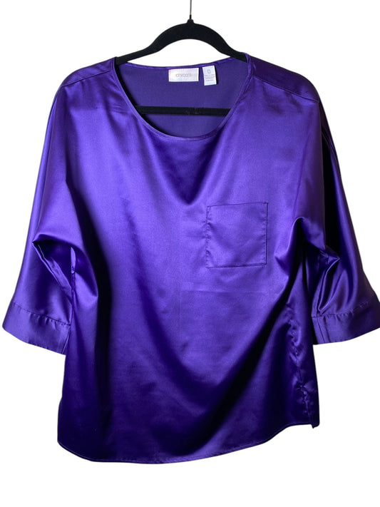 Top 3/4 Sleeve By Chicos  Size: S