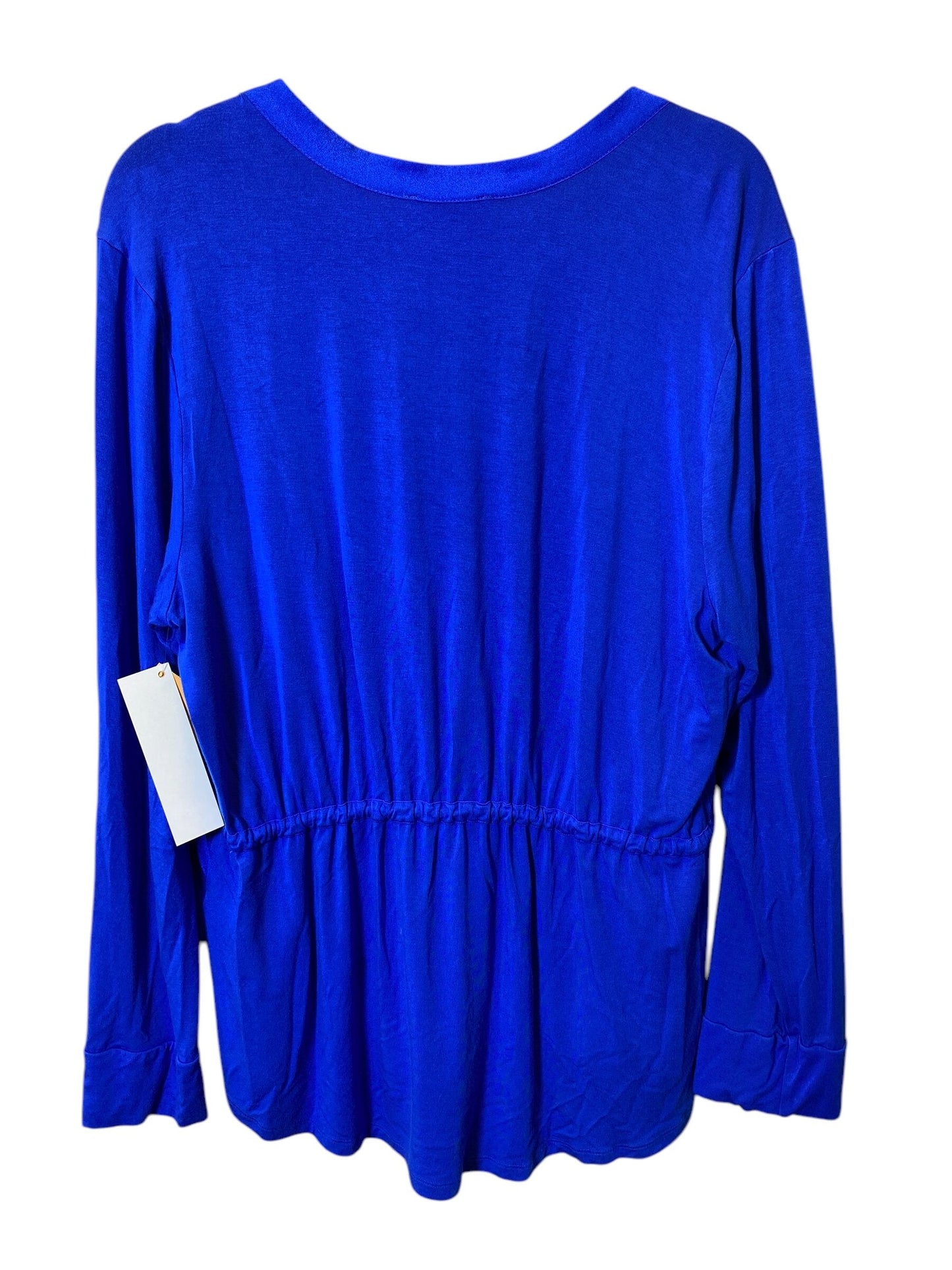 Blouse Long Sleeve By Calvin Klein  Size: Xl