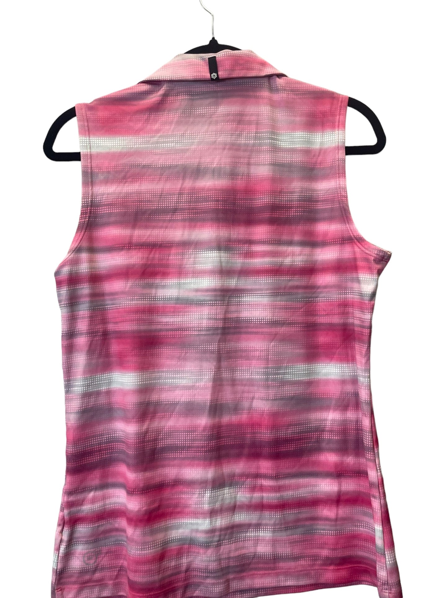 Grey & Pink Top Sleeveless Puma, Size L