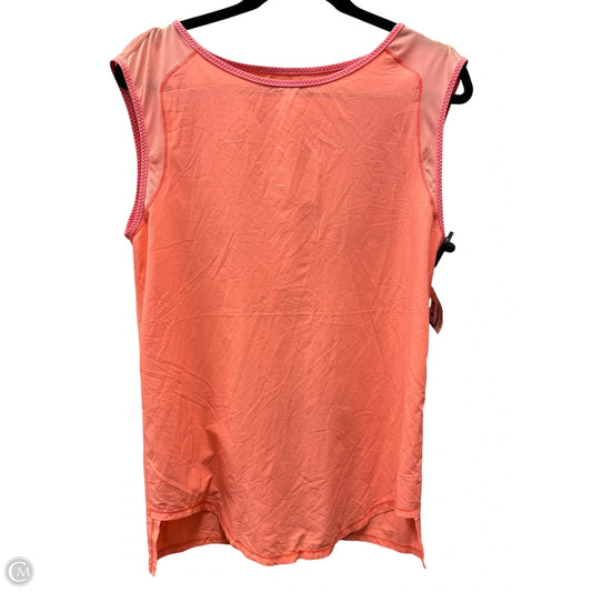 Athletic Tank Top By Lululemon In Peach, Size: S