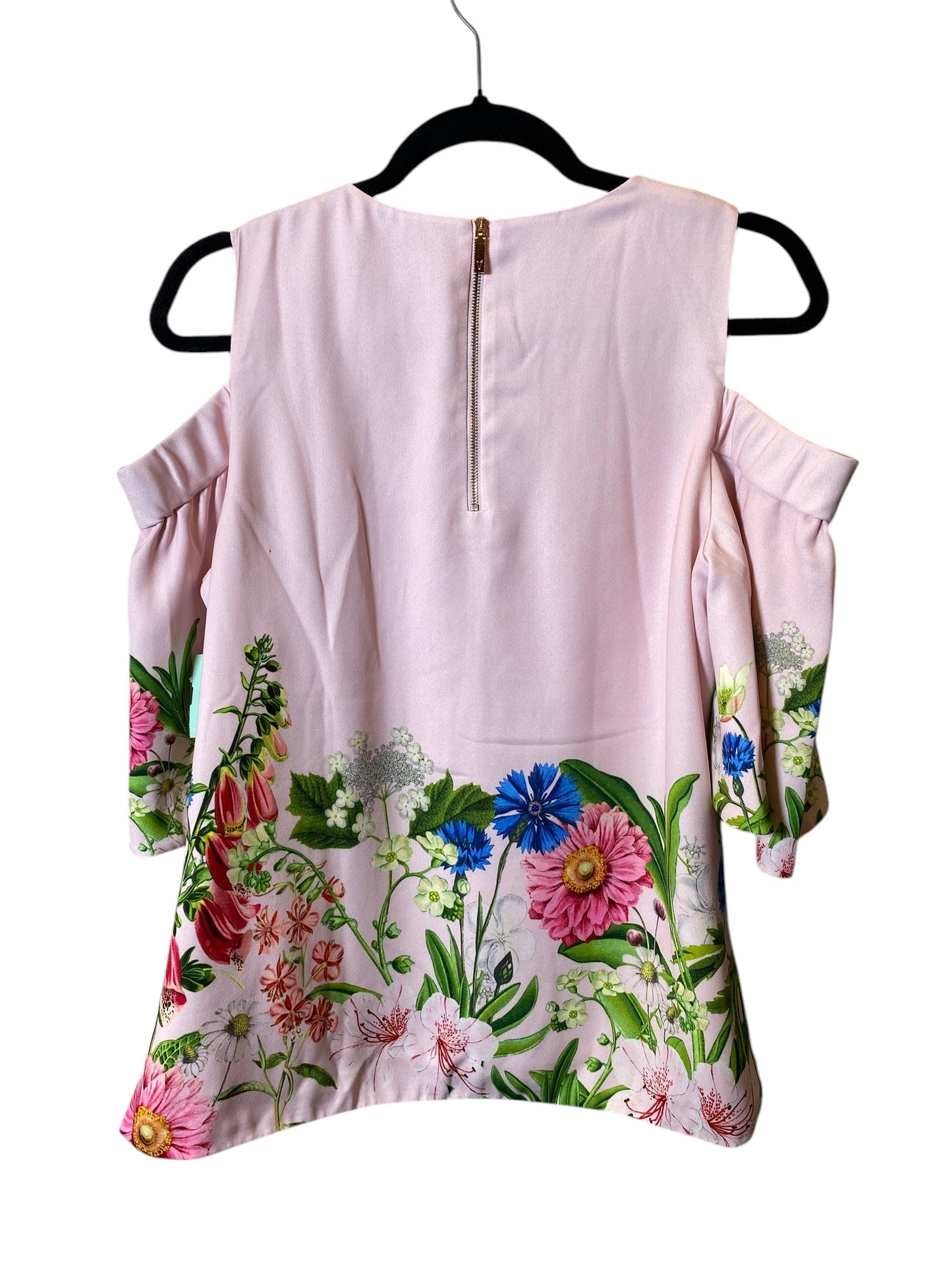 Top 3/4 Sleeve By Ted Baker In Pink, Size: S