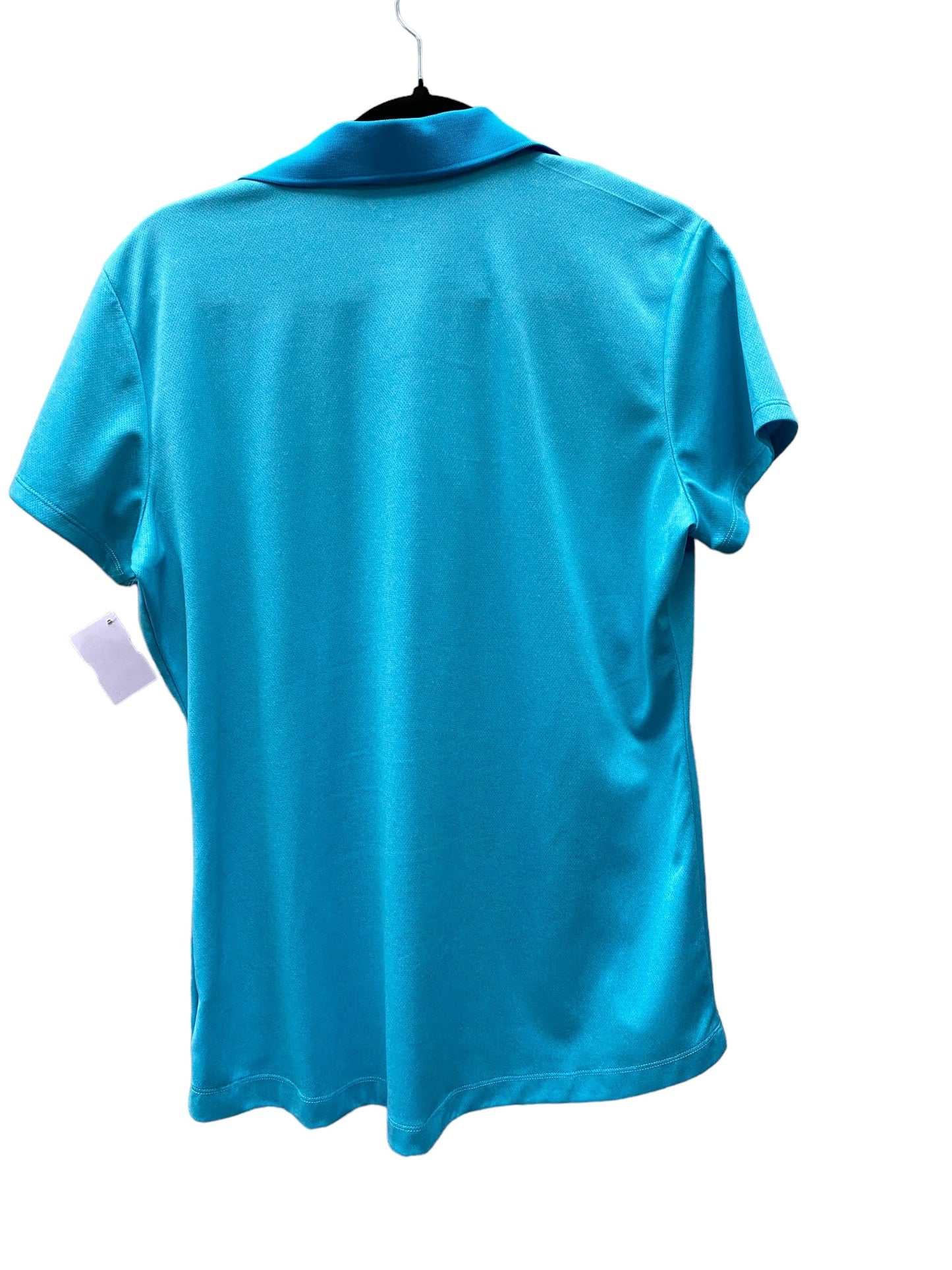 Athletic Top Short Sleeve By Bcg In Aqua, Size: Xl