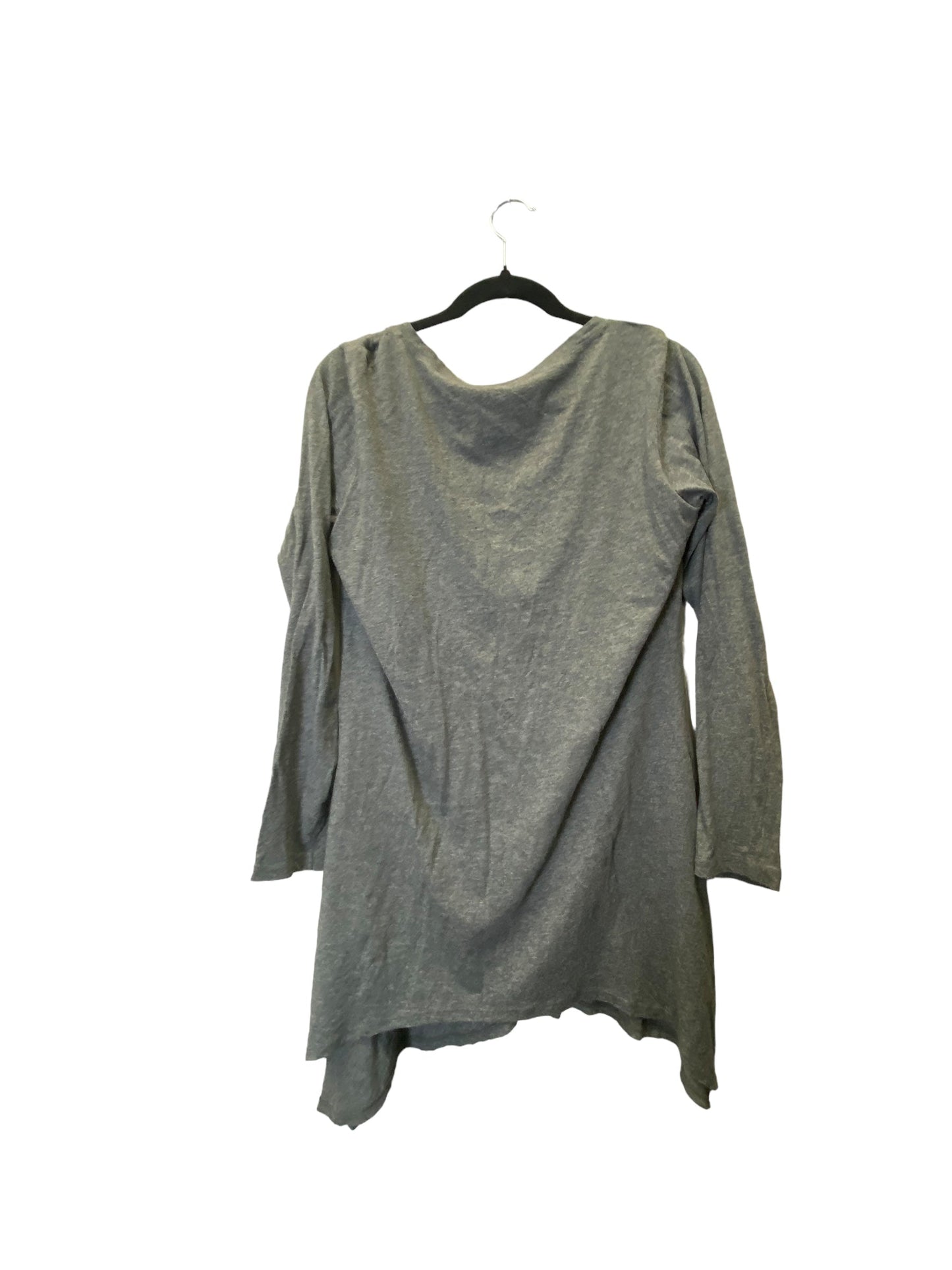 Tunic Long Sleeve By Cabi In Grey, Size: L