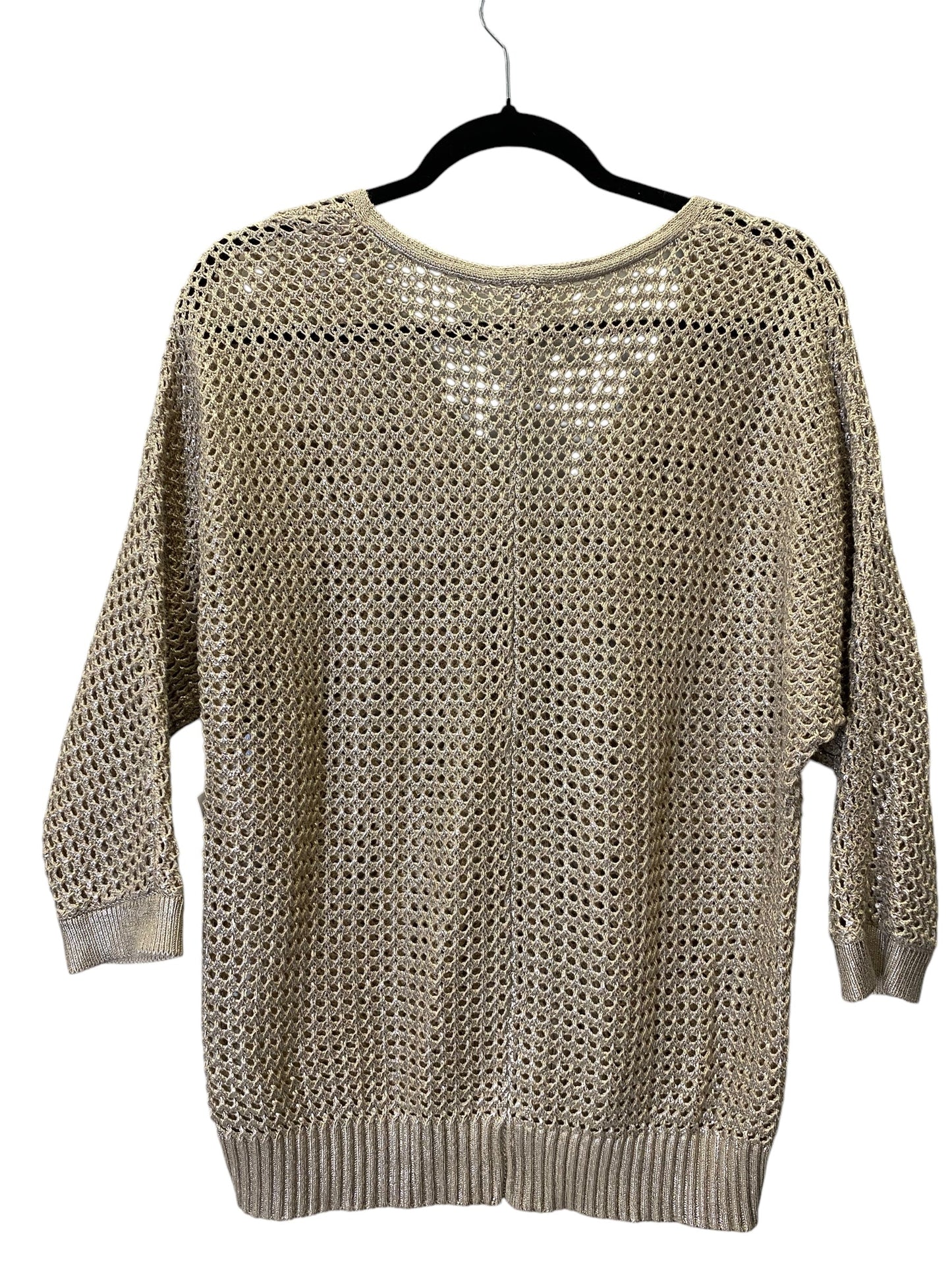 Sweater By Chicos In Beige, Size: M