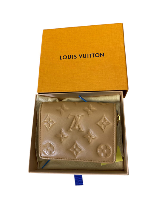 Wallet Luxury Designer By Louis Vuitton, Size: Small