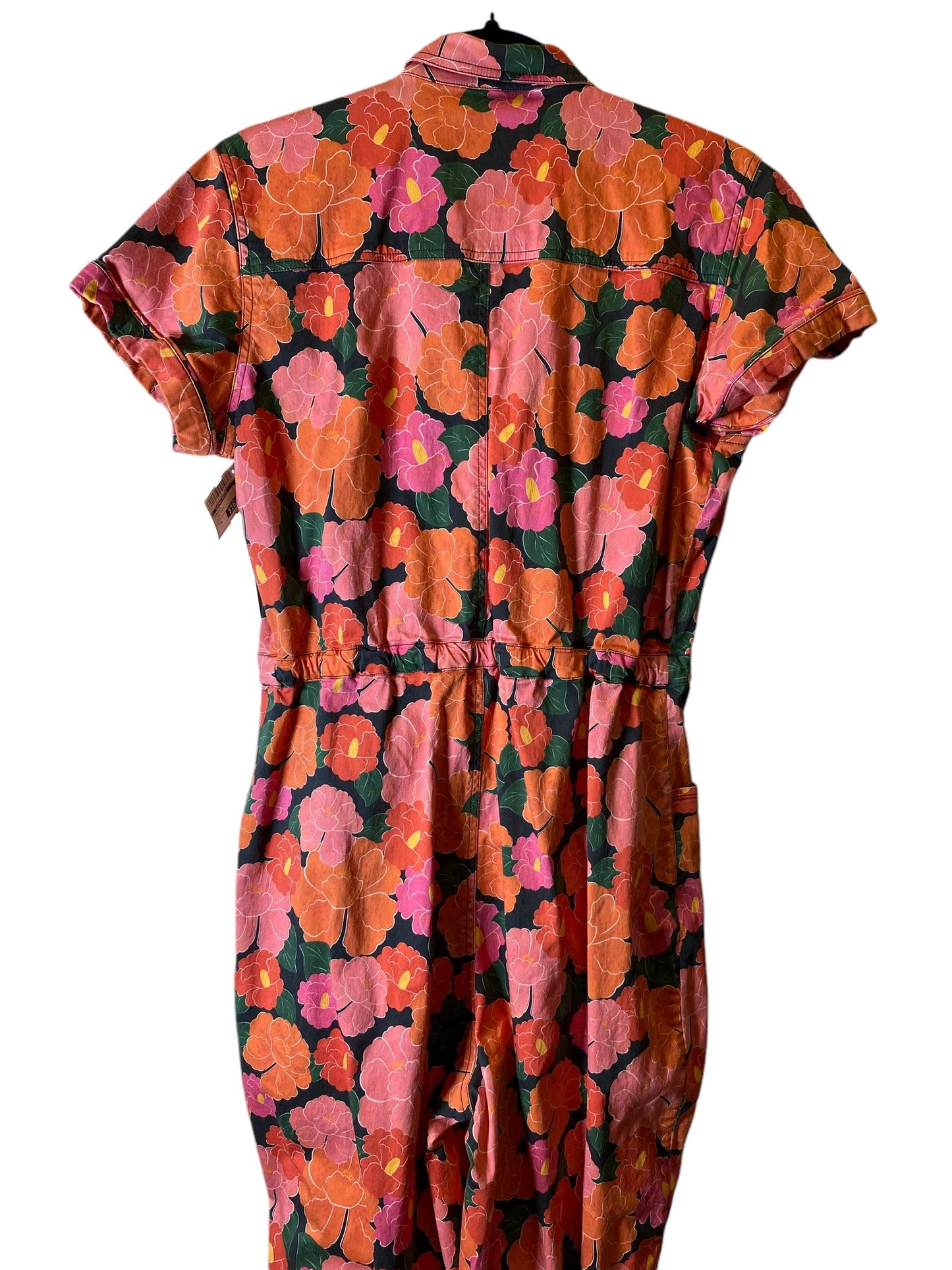 Jumpsuit By Clothes Mentor In Floral Print, Size: Xl