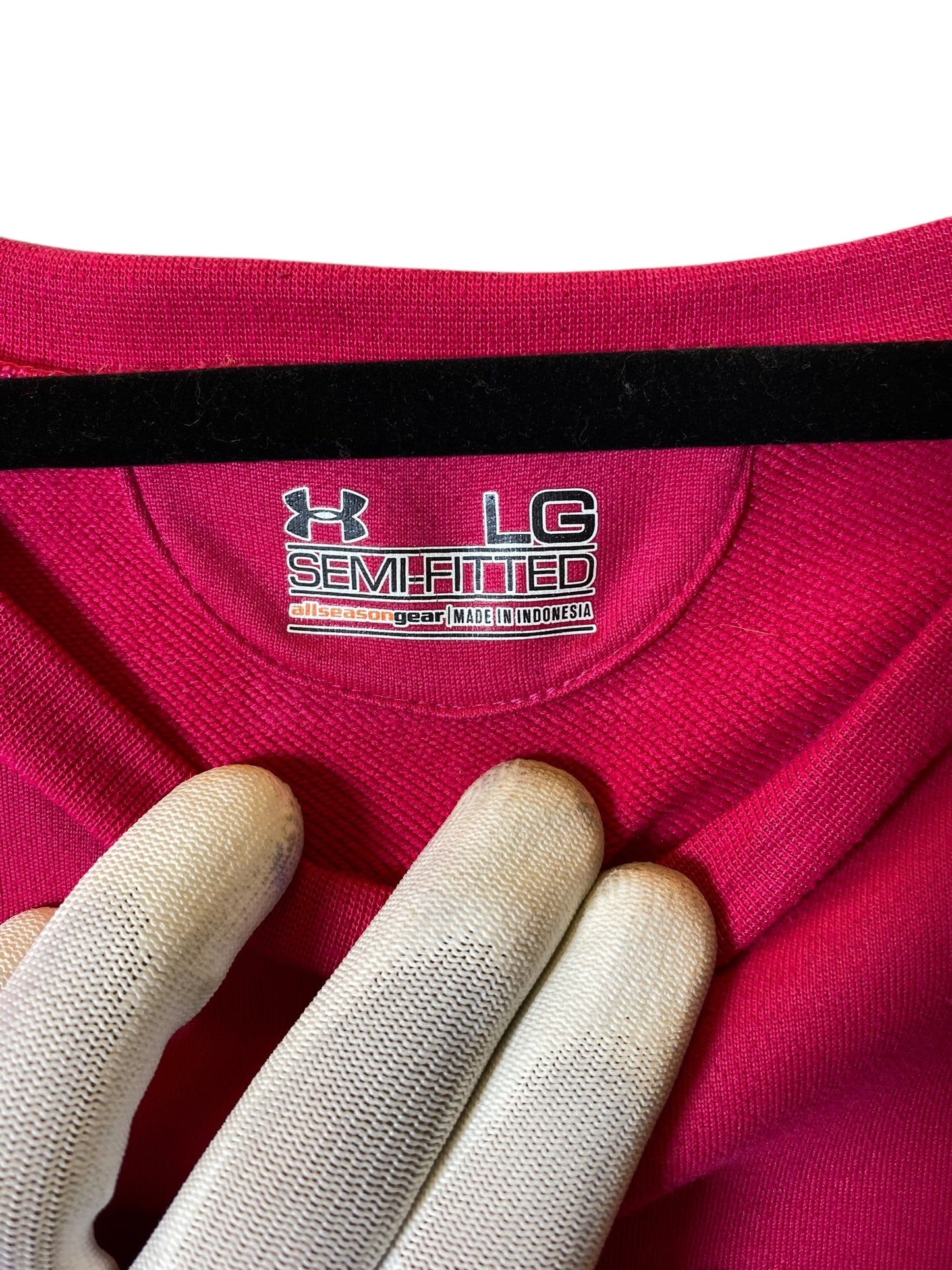 Sweatshirt Crewneck By Under Armour In Pink, Size: L