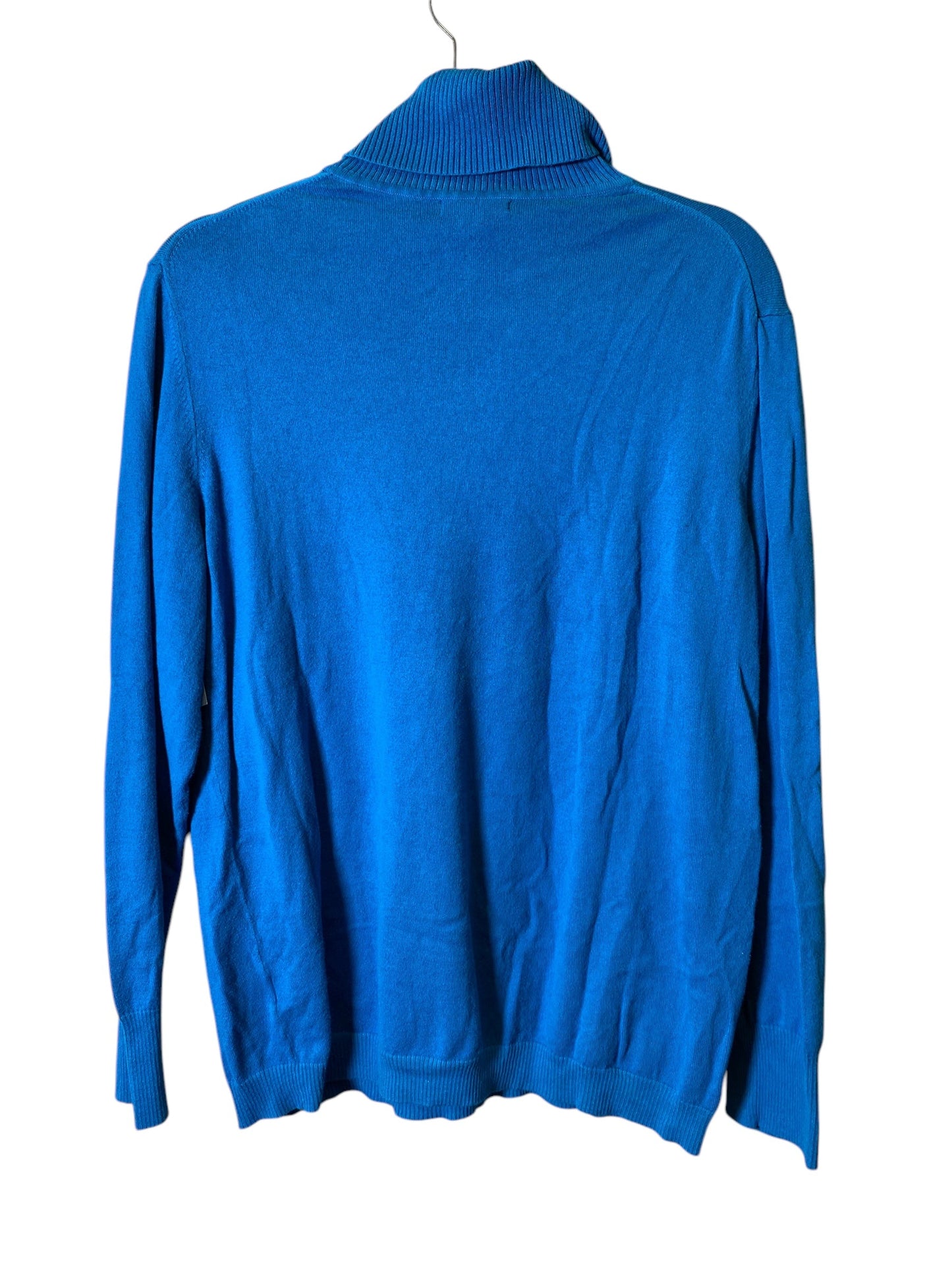 Top Long Sleeve Basic By Gap In Blue, Size: Xxl