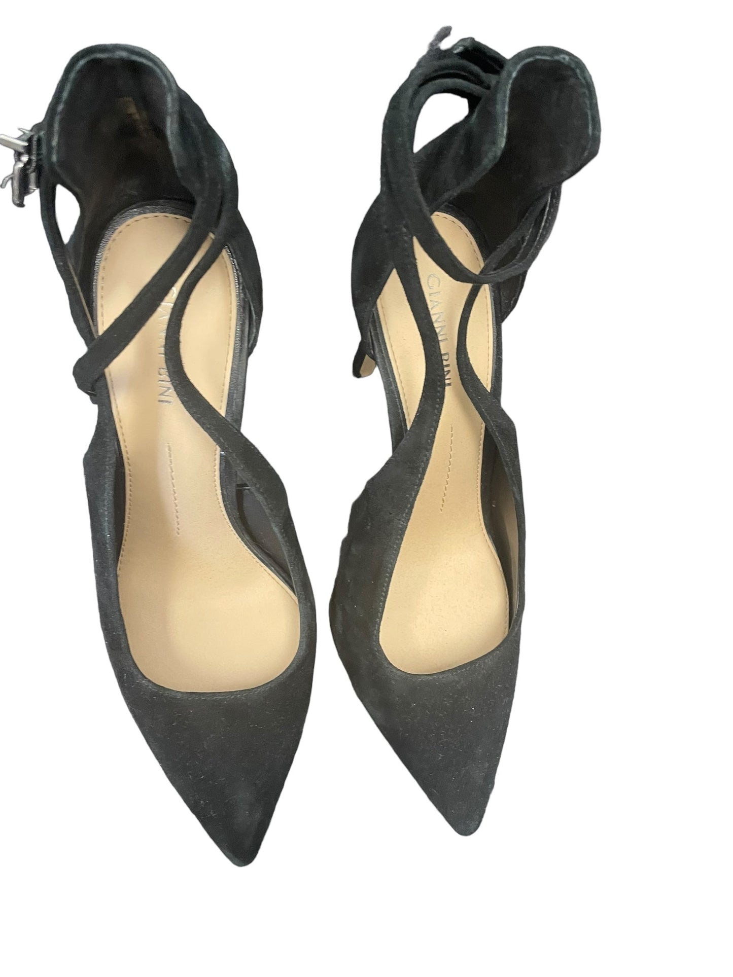 Black Shoes Heels Stiletto Gianni Bini, Size 11