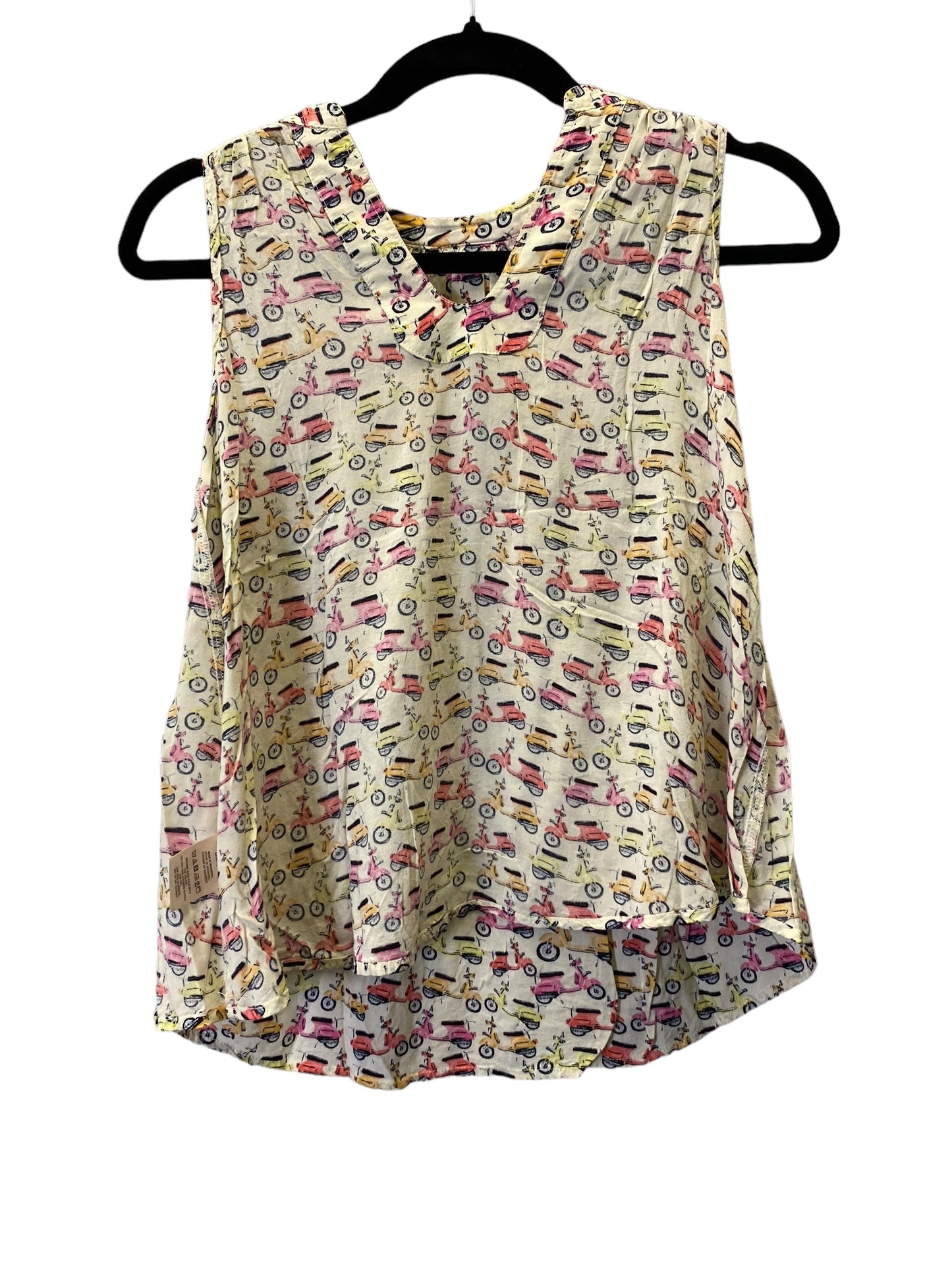 Multi-colored Top Sleeveless Maeve, Size Xs