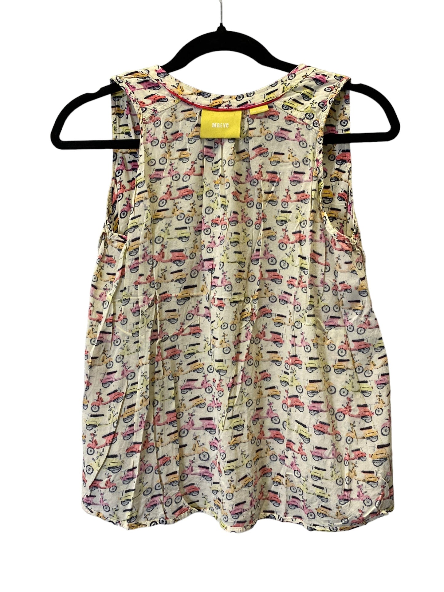 Multi-colored Top Sleeveless Maeve, Size Xs