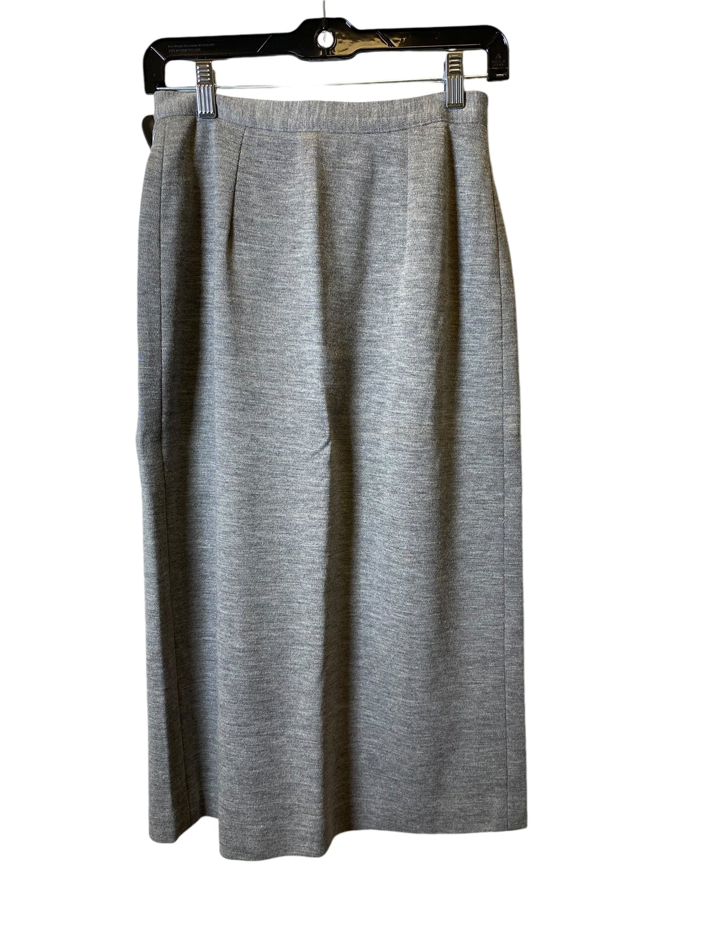 Skirt Designer By Giorgio Armani In Grey, Size: 4