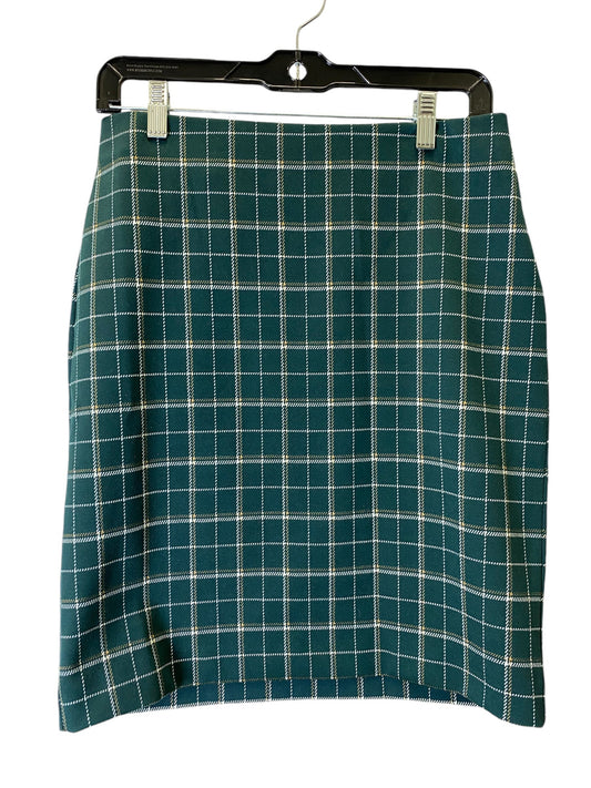 Skirt Mini & Short By Ann Taylor In Plaid Pattern, Size: Xs