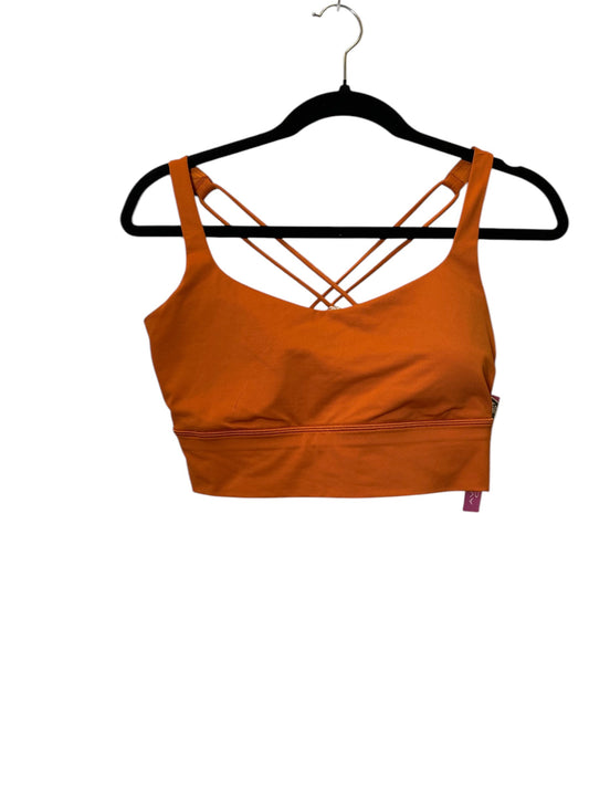 Athletic Bra By Lululemon In Orange, Size: M