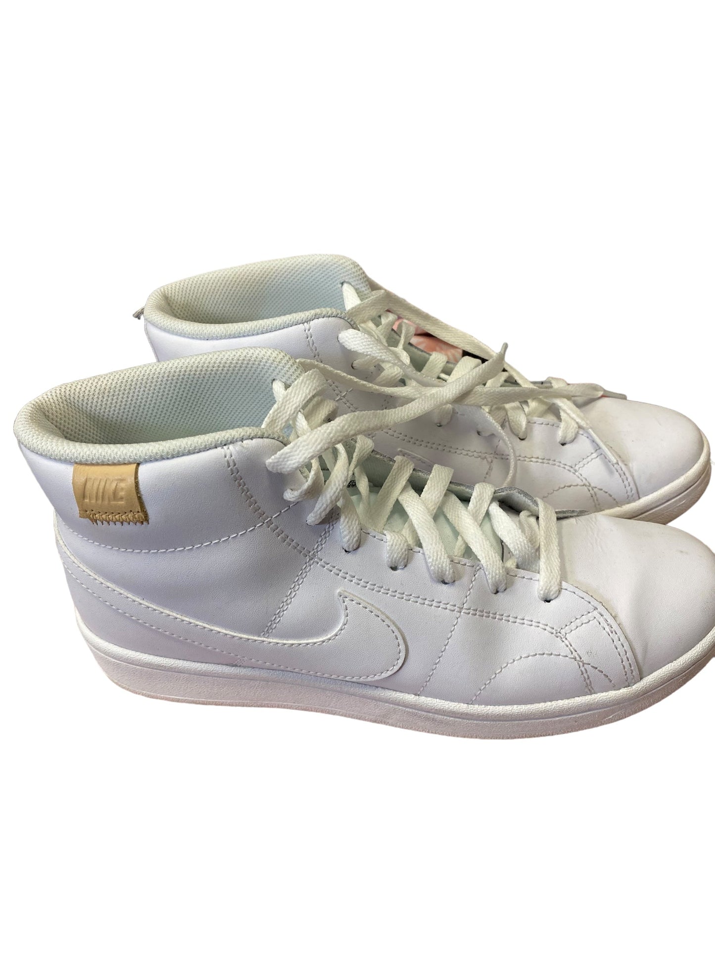 Shoes Athletic By Nike In White, Size: 9.5