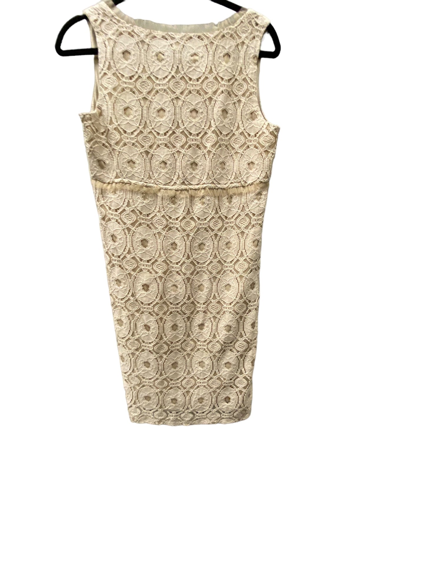 Dress Casual Short By Michael Kors In Brown & Cream, Size: S