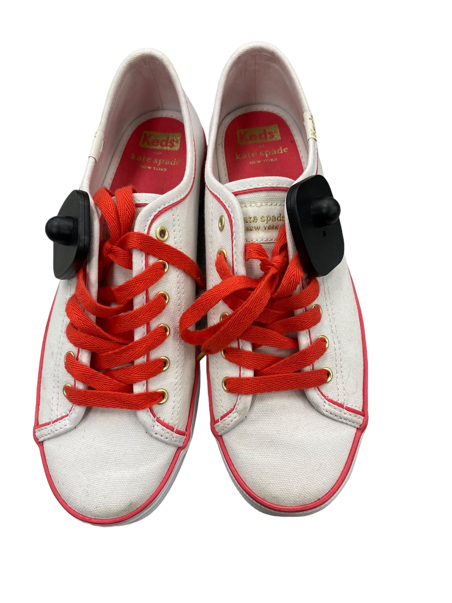 Shoes Sneakers By Keds In Pink & White, Size: 7.5