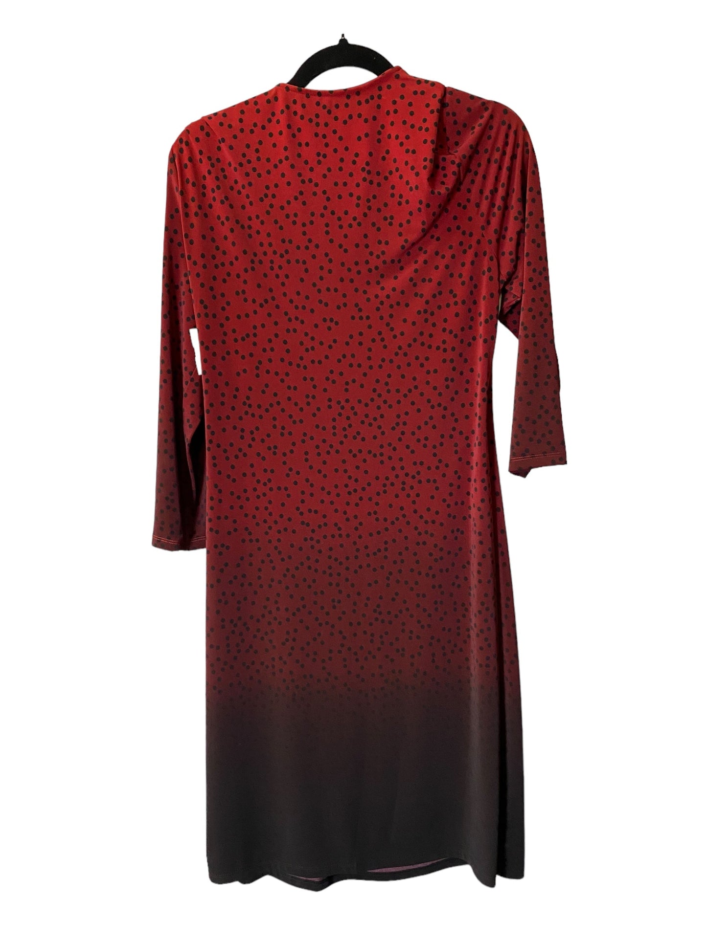 Dress Work By Anne Klein In Black & Red, Size: L