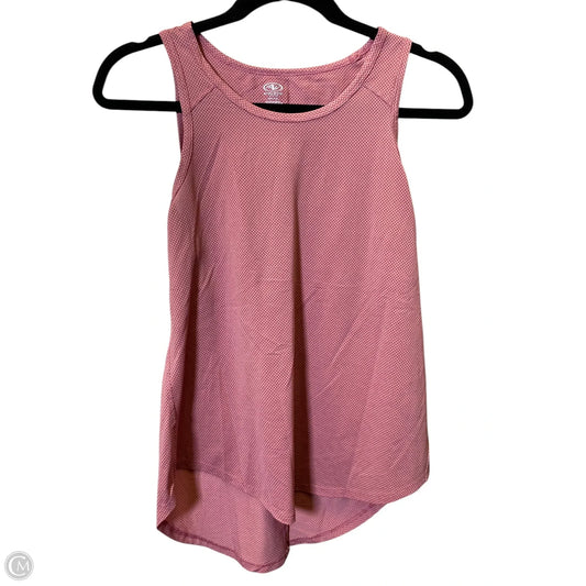 Athletic Tank Top By Athletic Works In Pink, Size: S